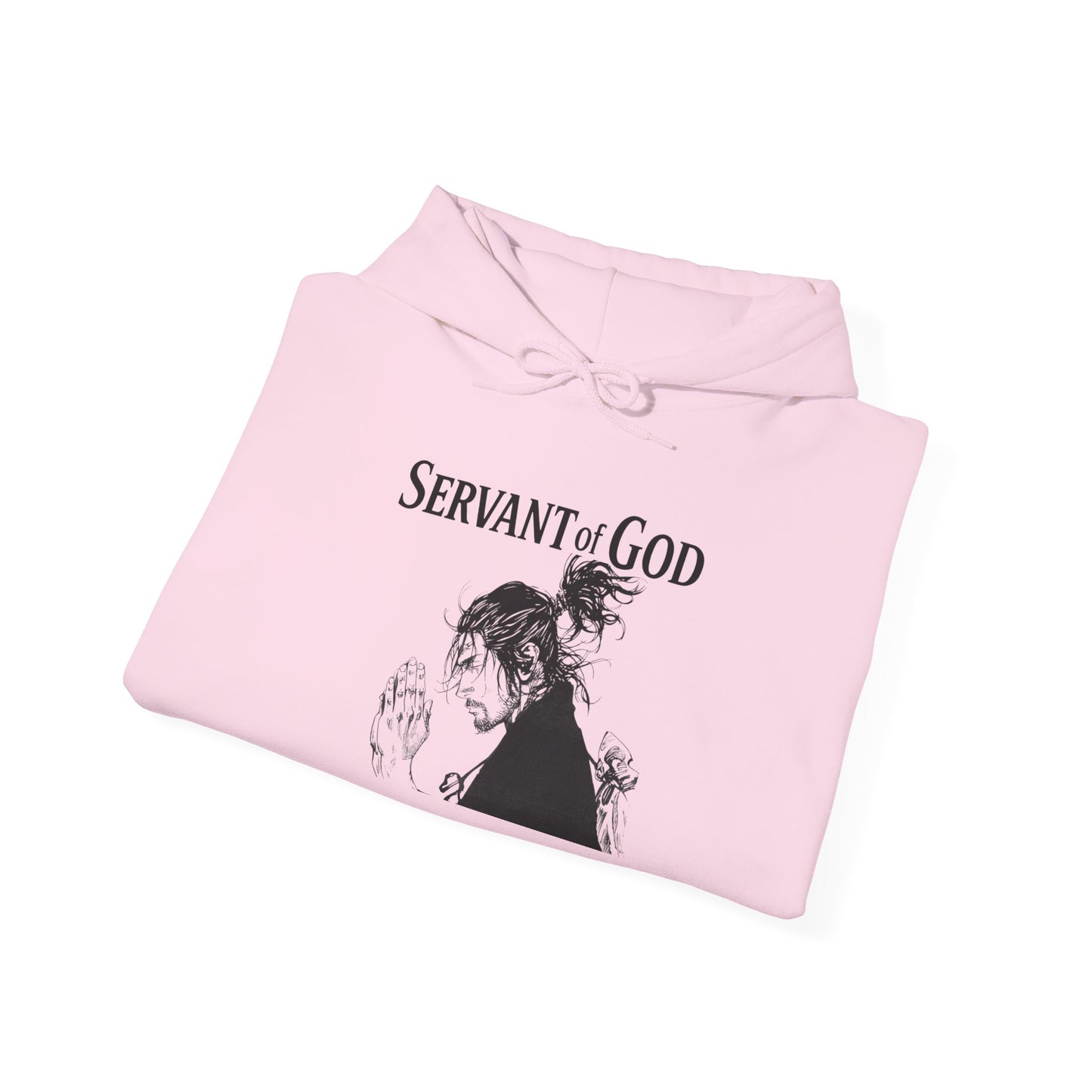 Prayer Warrior Samurai Hoodie — "Servant of God" Lord’s Prayer Design