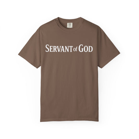 Servant of God T-Shirt — Cross & Praying Hands Faith Tee