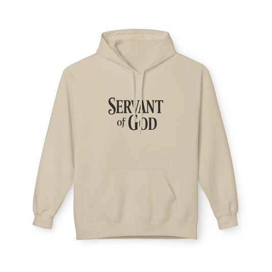 Lord's Prayer Hoodie — Servant of God Black Letter Hoodie