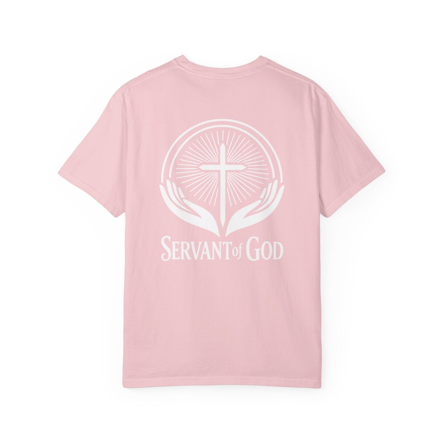 Servant of God T-Shirt — Cross & Praying Hands Faith Tee