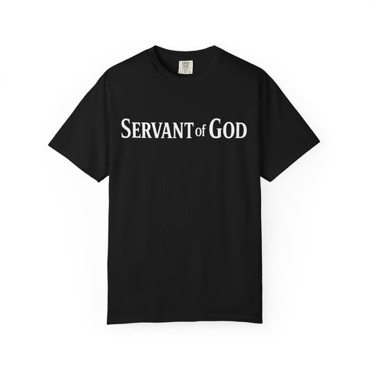 Servant of God T-Shirt — Cross & Praying Hands Faith Tee