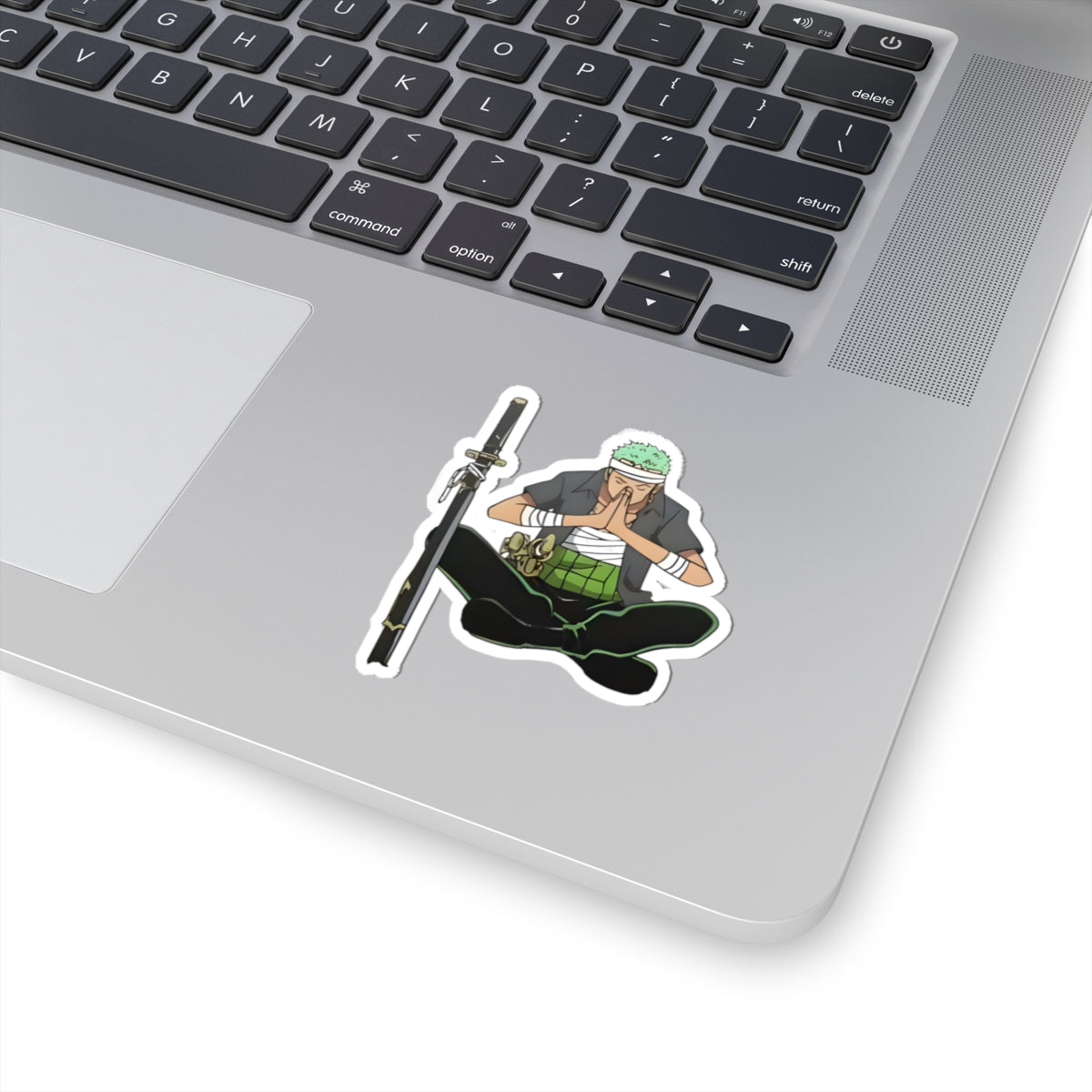 Prayer Warrior Zoro Anime Sticker -Decorative Decal