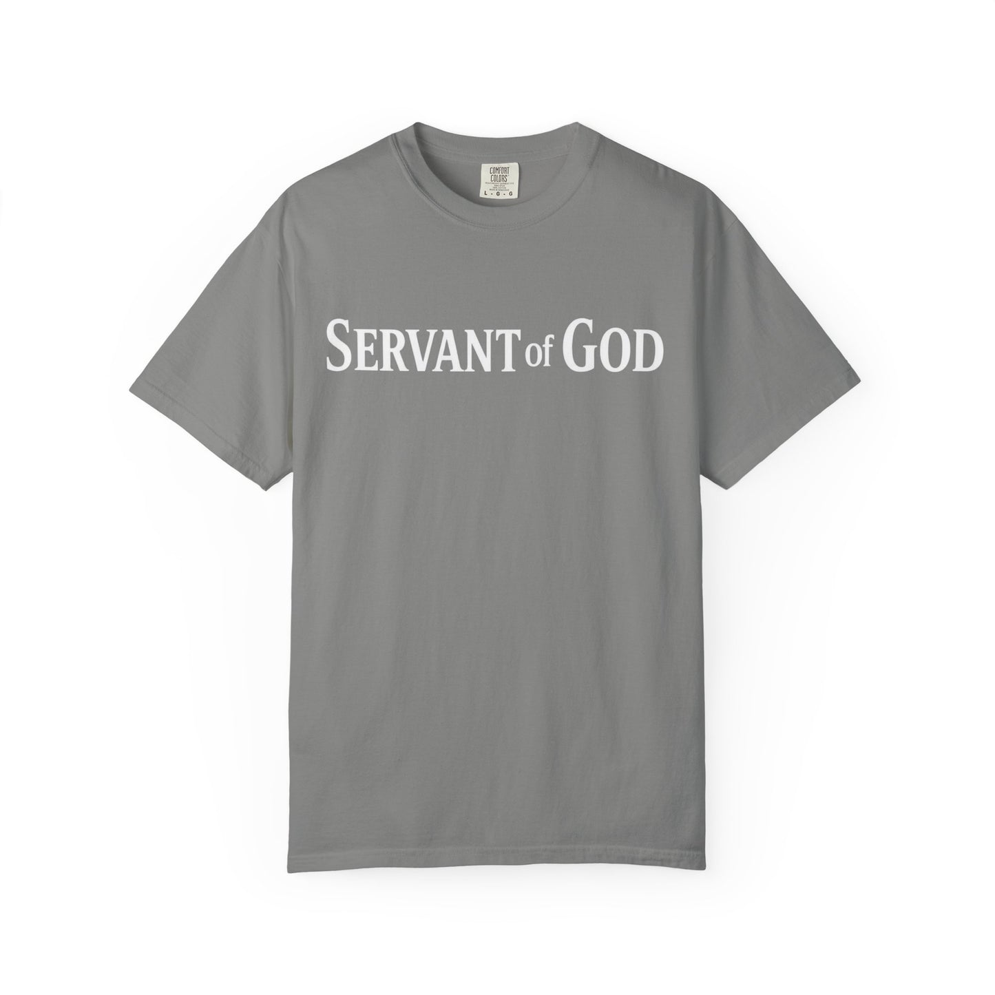 Servant of God T-Shirt — Cross & Praying Hands Faith Tee