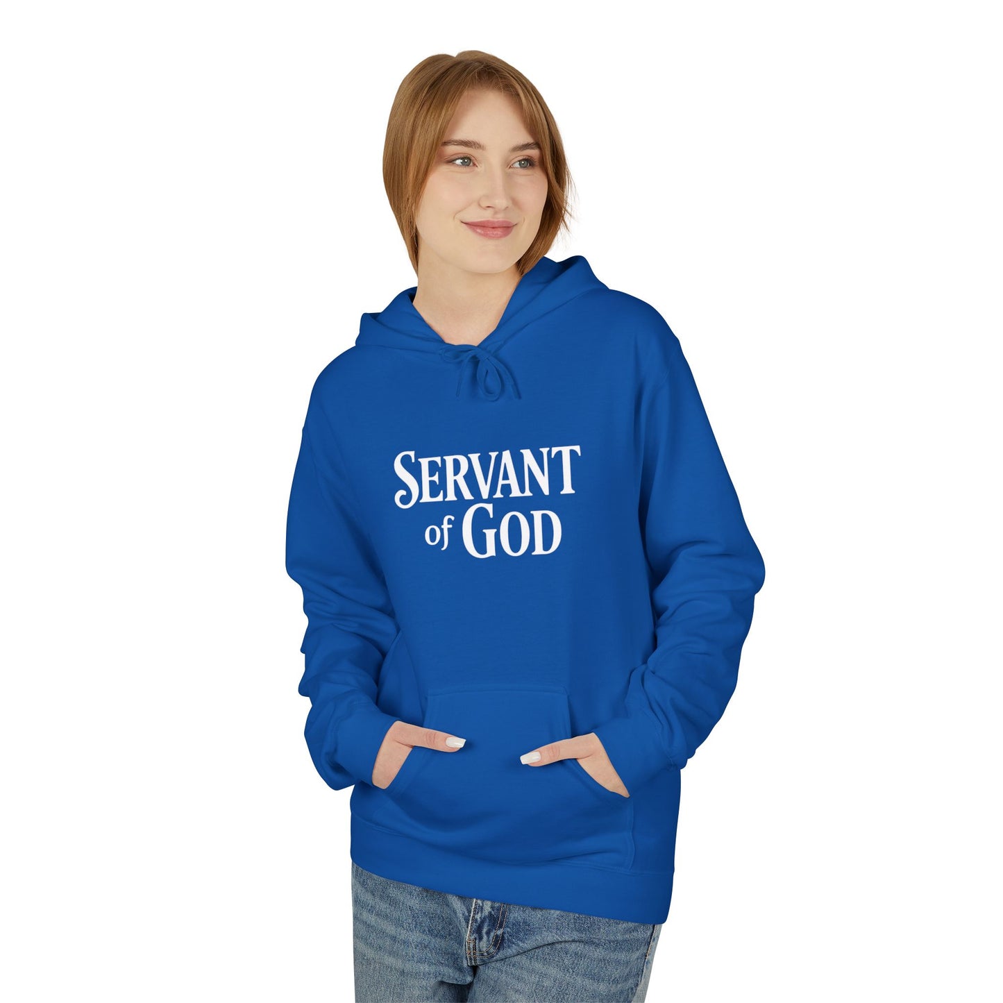 Servant of God™ Hoodie — Lord’s Prayer (white text)
