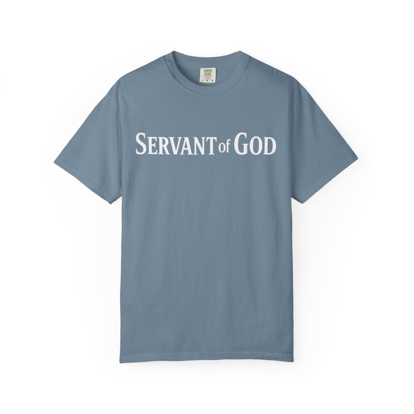 Servant of God T-Shirt — Cross & Praying Hands Faith Tee
