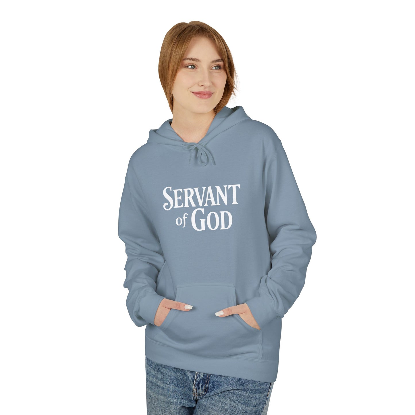 Servant of God™ Hoodie — Lord’s Prayer (white text)