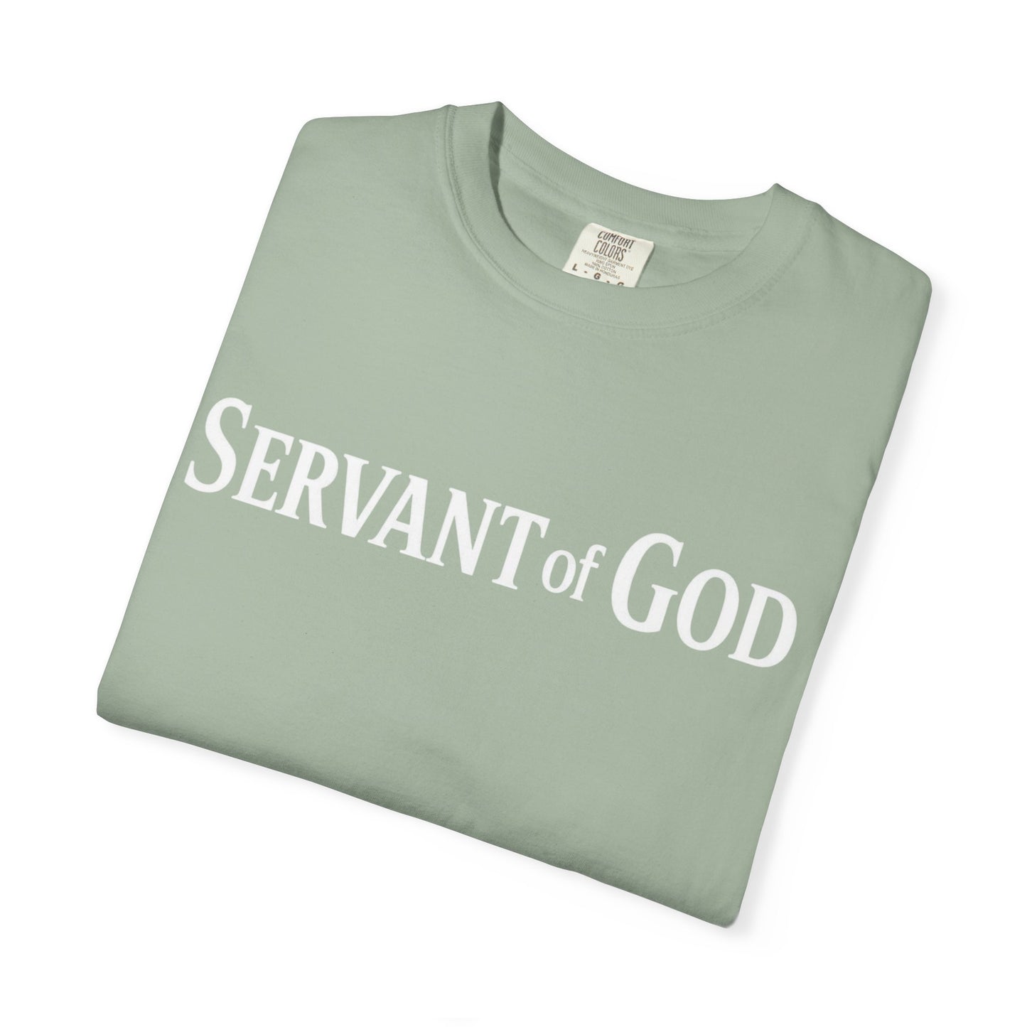 Servant of God T-Shirt — Cross & Praying Hands Faith Tee