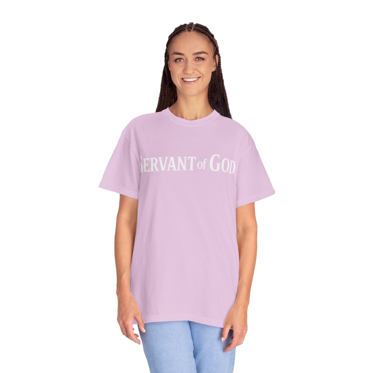 Servant of God T-Shirt — Cross & Praying Hands Faith Tee