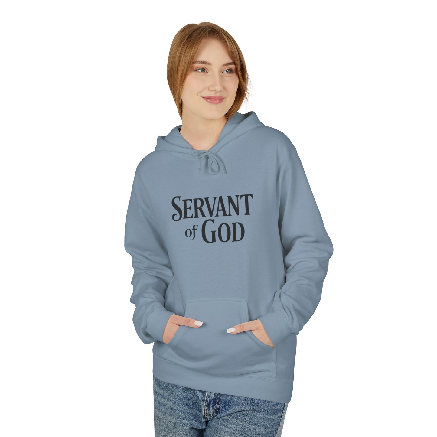 Servant of God™ Hoodie — Lord's Prayer (black text)