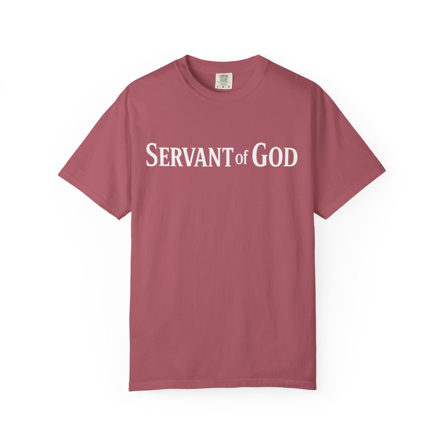Servant of God T-Shirt — Cross & Praying Hands Faith Tee