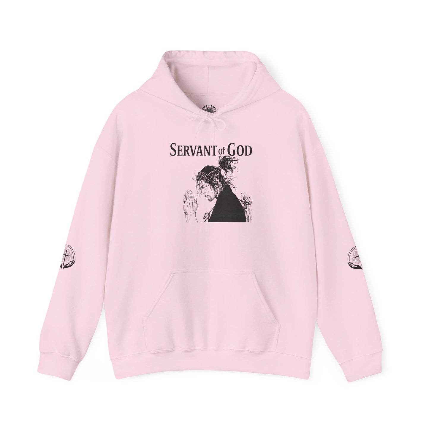 Prayer Warrior Samurai Hoodie — "Servant of God" Lord’s Prayer Design