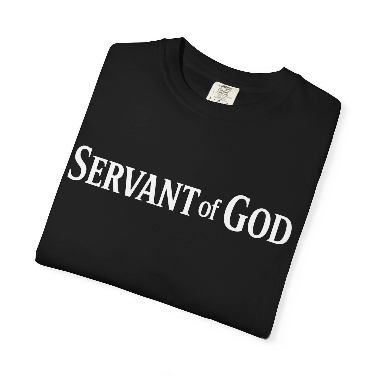 Servant of God T-Shirt — Cross & Praying Hands Faith Tee