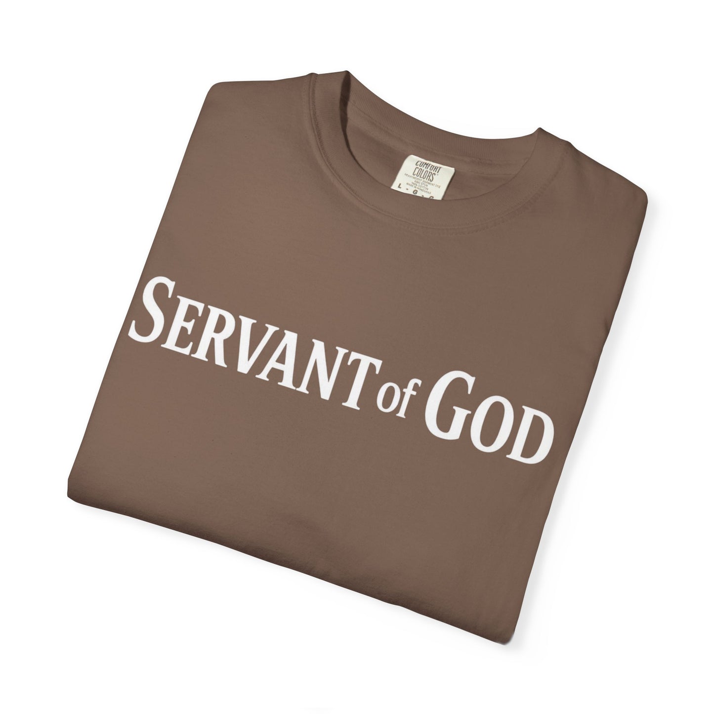Servant of God T-Shirt — Cross & Praying Hands Faith Tee