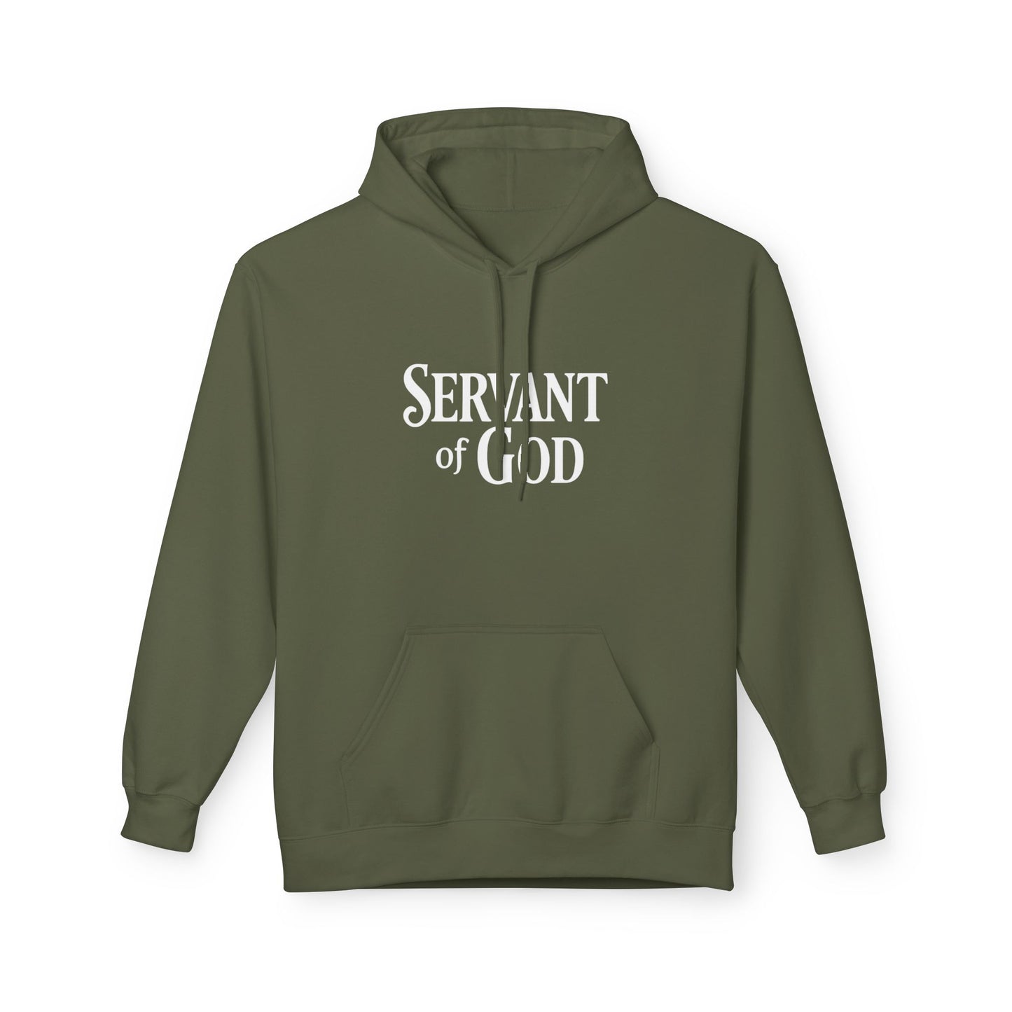 Servant of God™ Hoodie — Lord’s Prayer (white text)