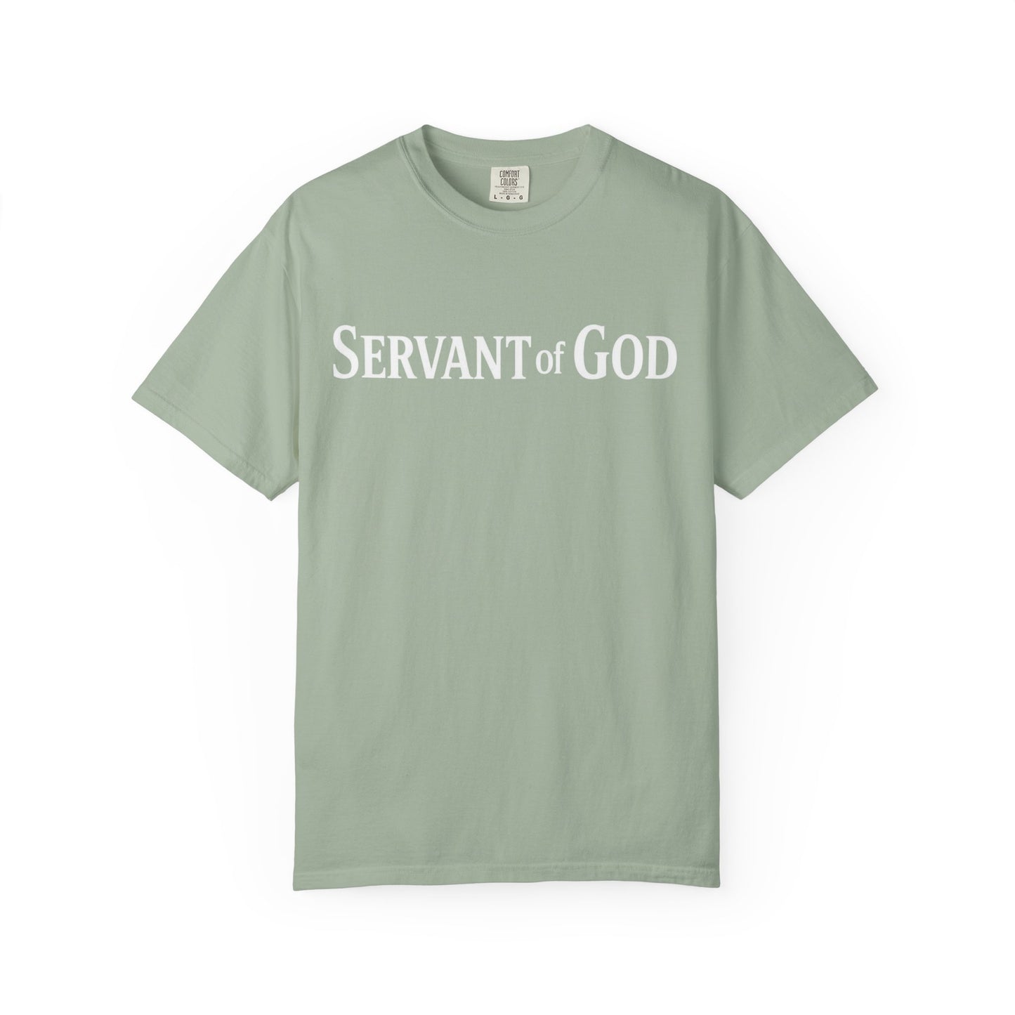 Servant of God T-Shirt — Cross & Praying Hands Faith Tee