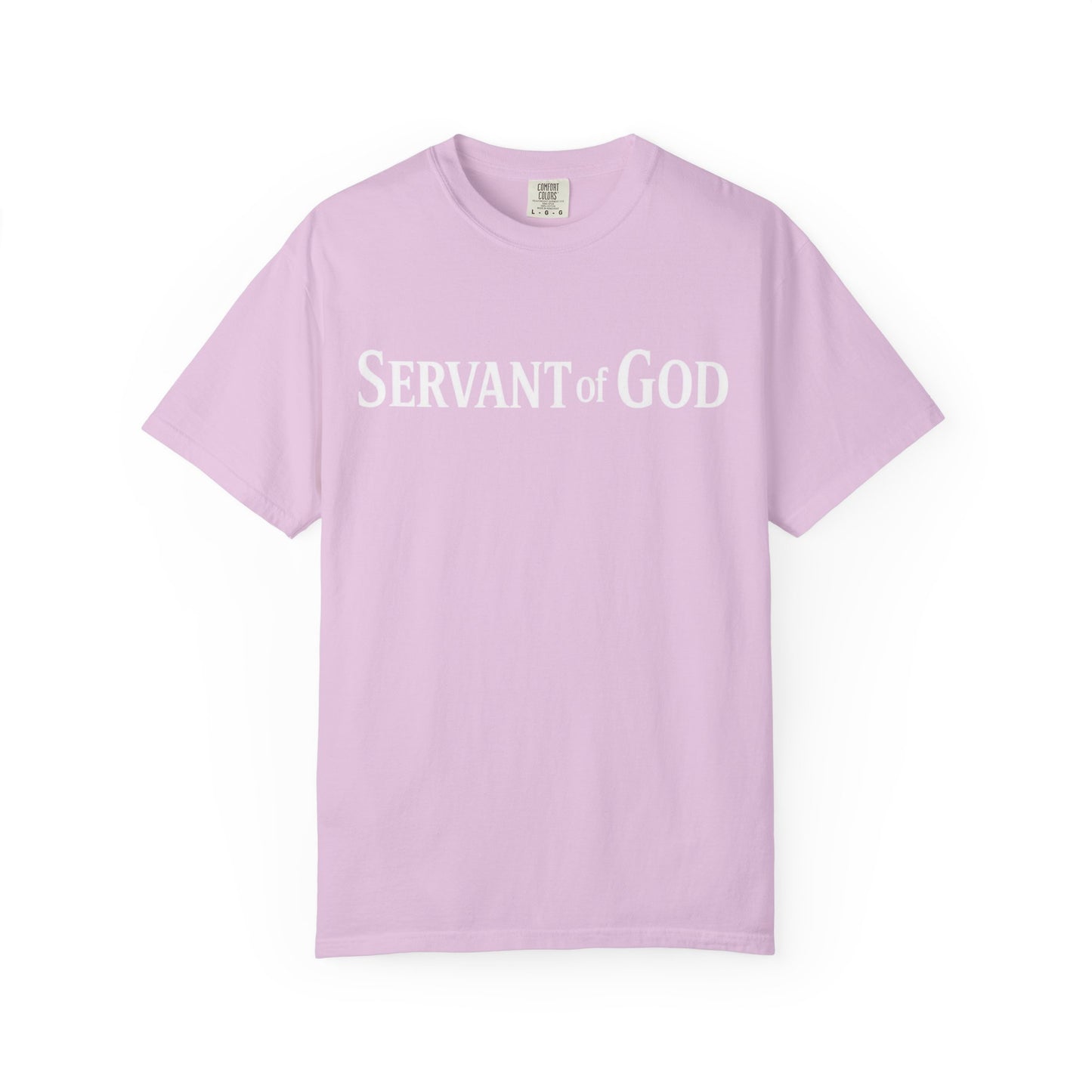 Servant of God T-Shirt — Cross & Praying Hands Faith Tee