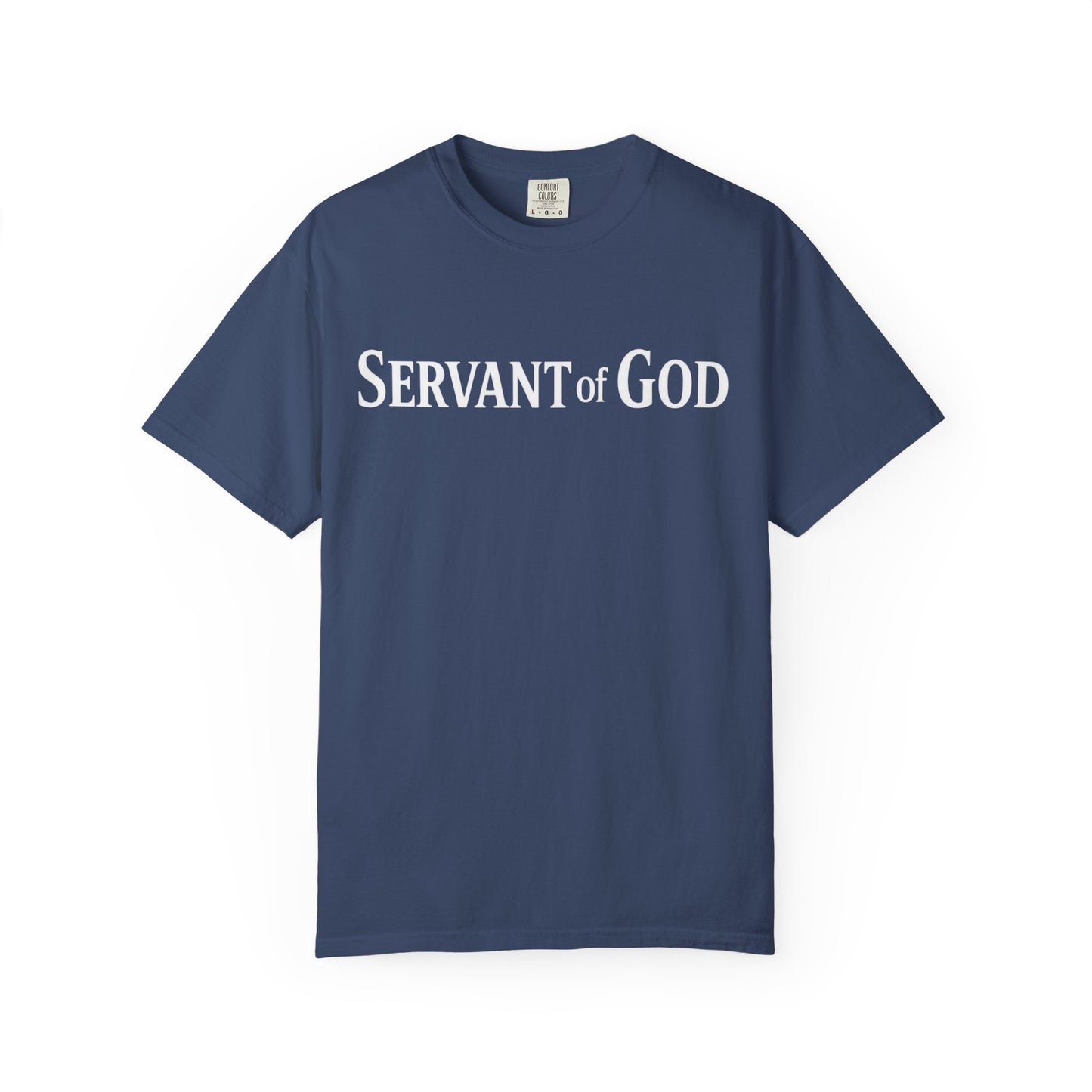 Servant of God T-Shirt — Cross & Praying Hands Faith Tee