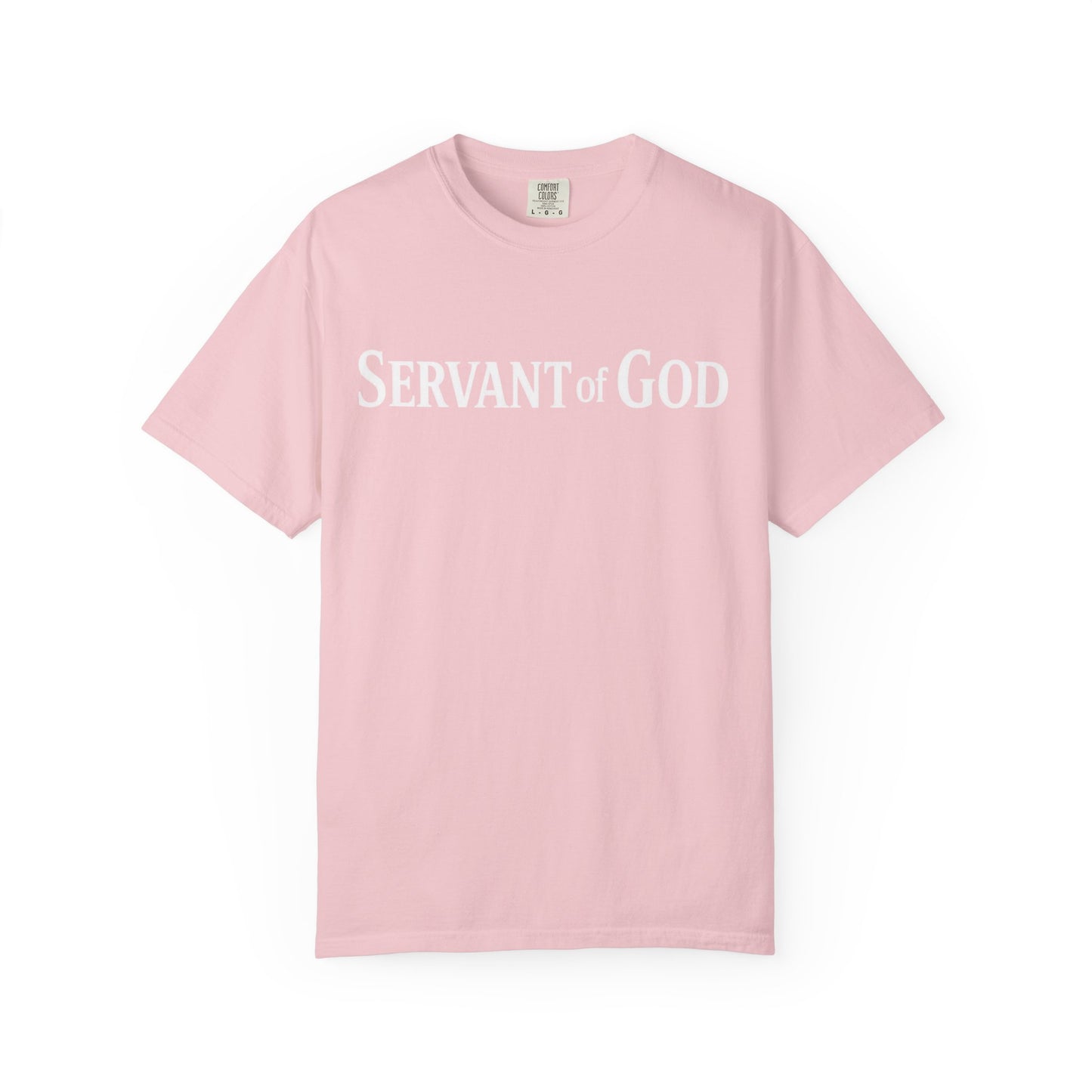 Servant of God T-Shirt — Cross & Praying Hands Faith Tee