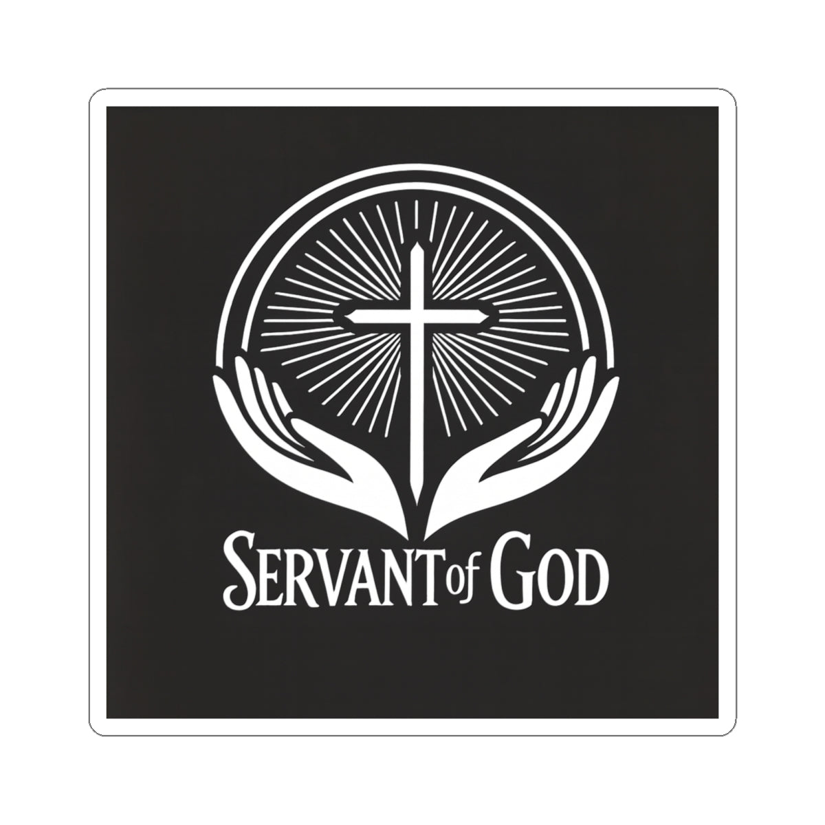 Servant of God Kiss-Cut Stickers |