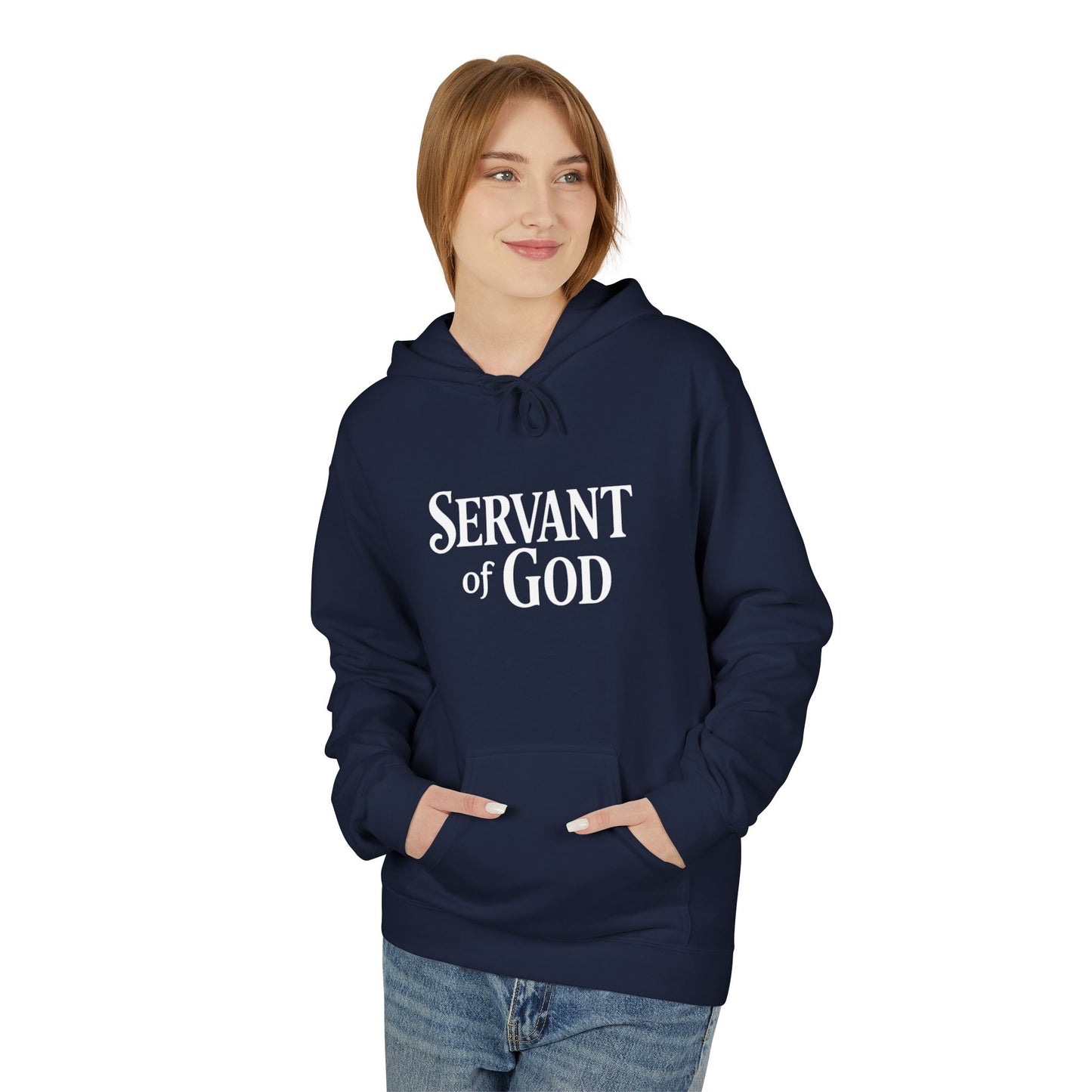 Servant of God™ Hoodie — Lord’s Prayer (white text)
