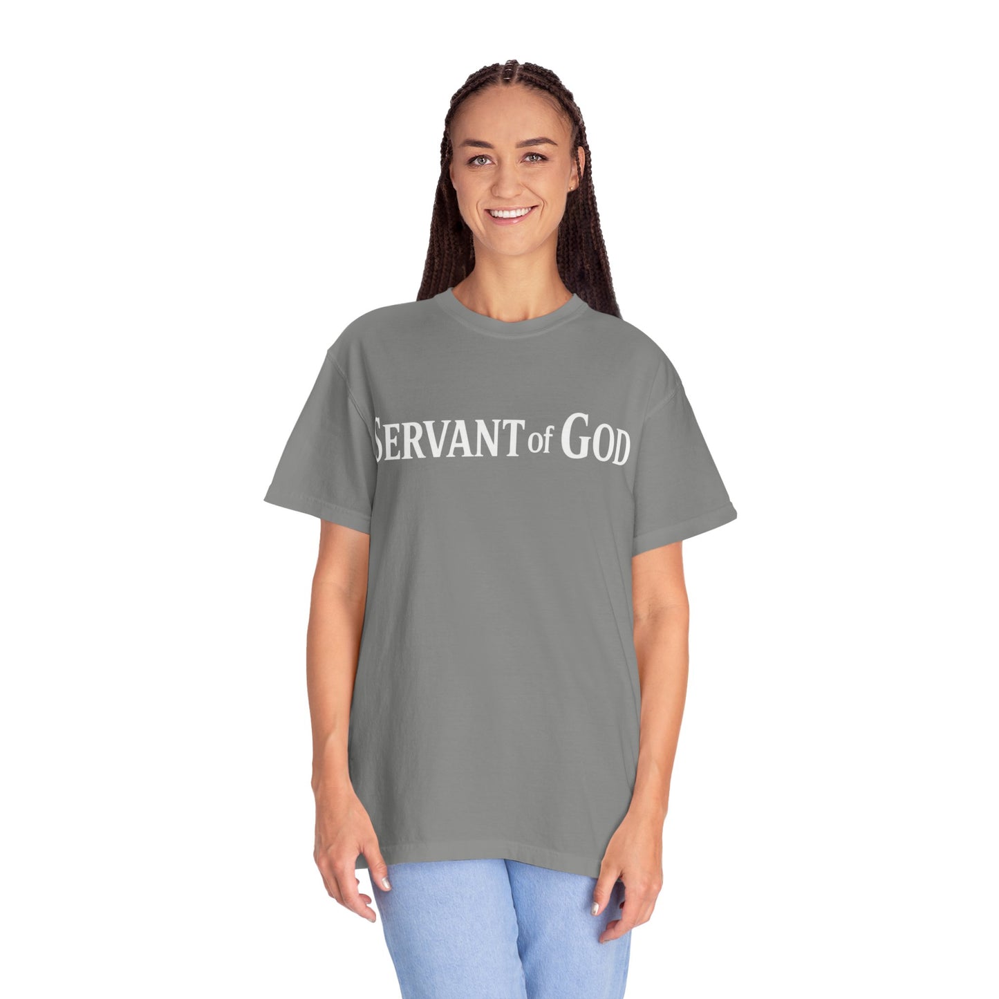 Servant of God T-Shirt — Cross & Praying Hands Faith Tee