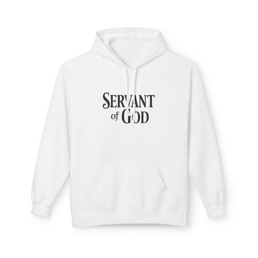 Lord's Prayer Hoodie — Servant of God Black Letter Hoodie