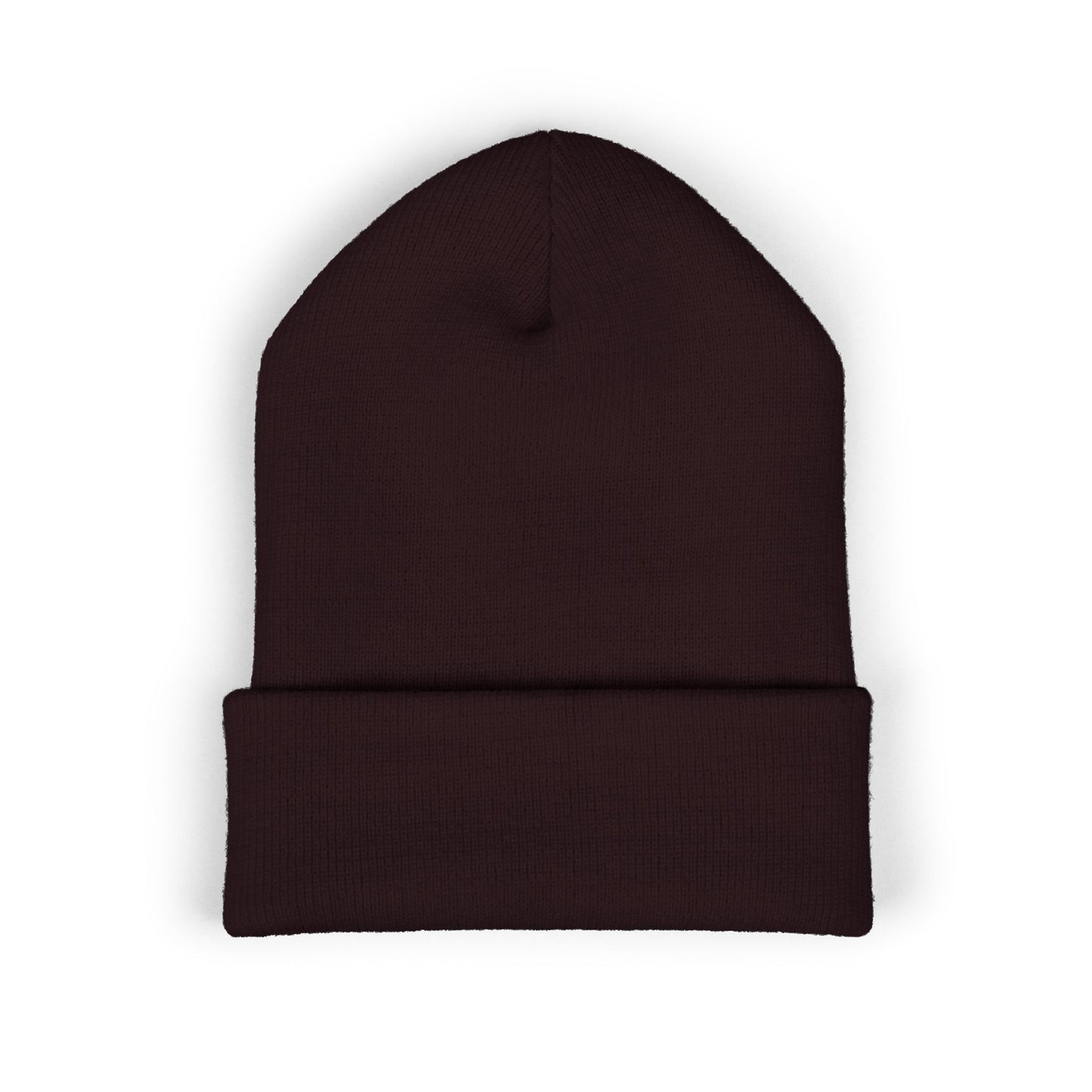 Servant of God™ Embroidered Beanie — Minimalist (white text)