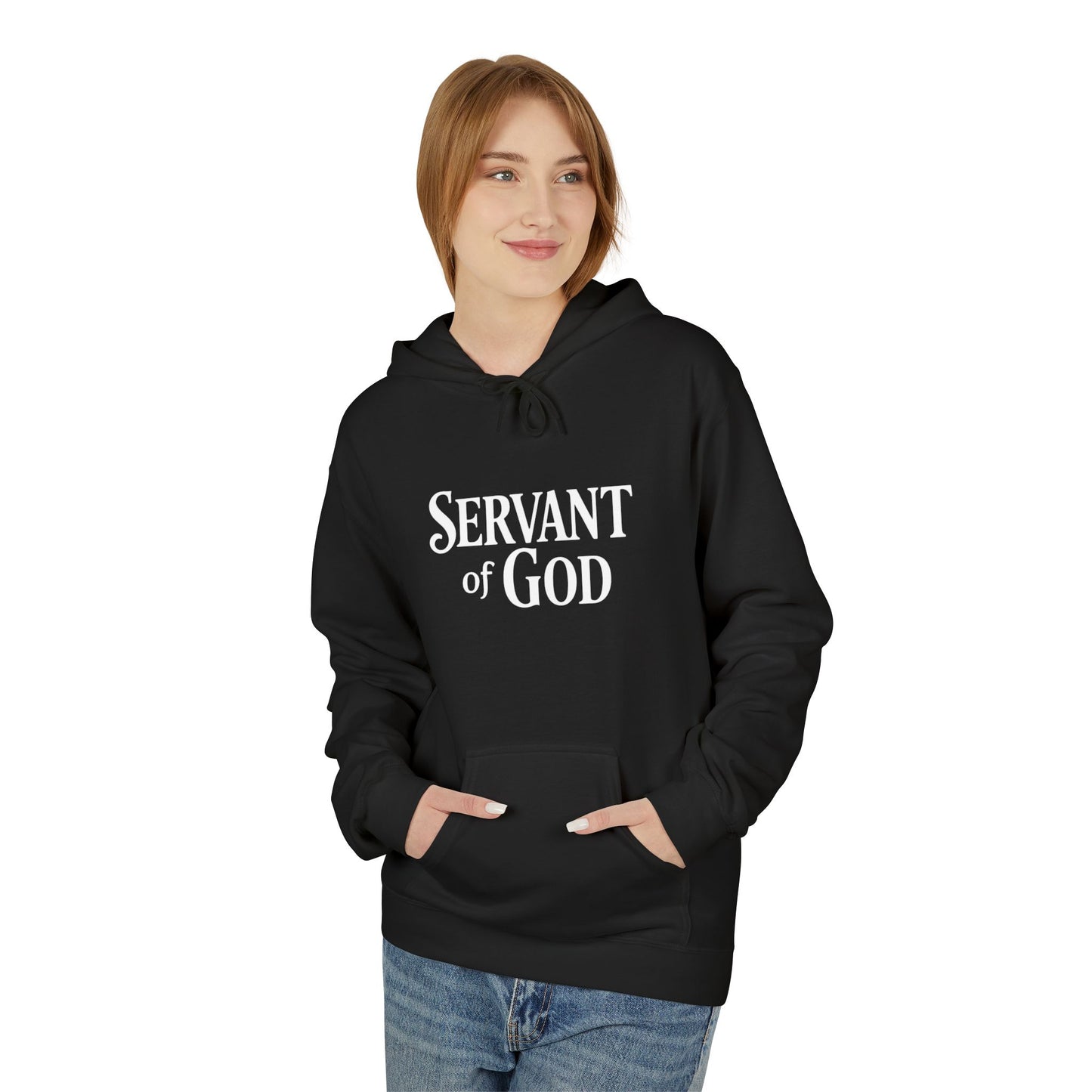 Servant of God™ Hoodie — Lord’s Prayer (white text)