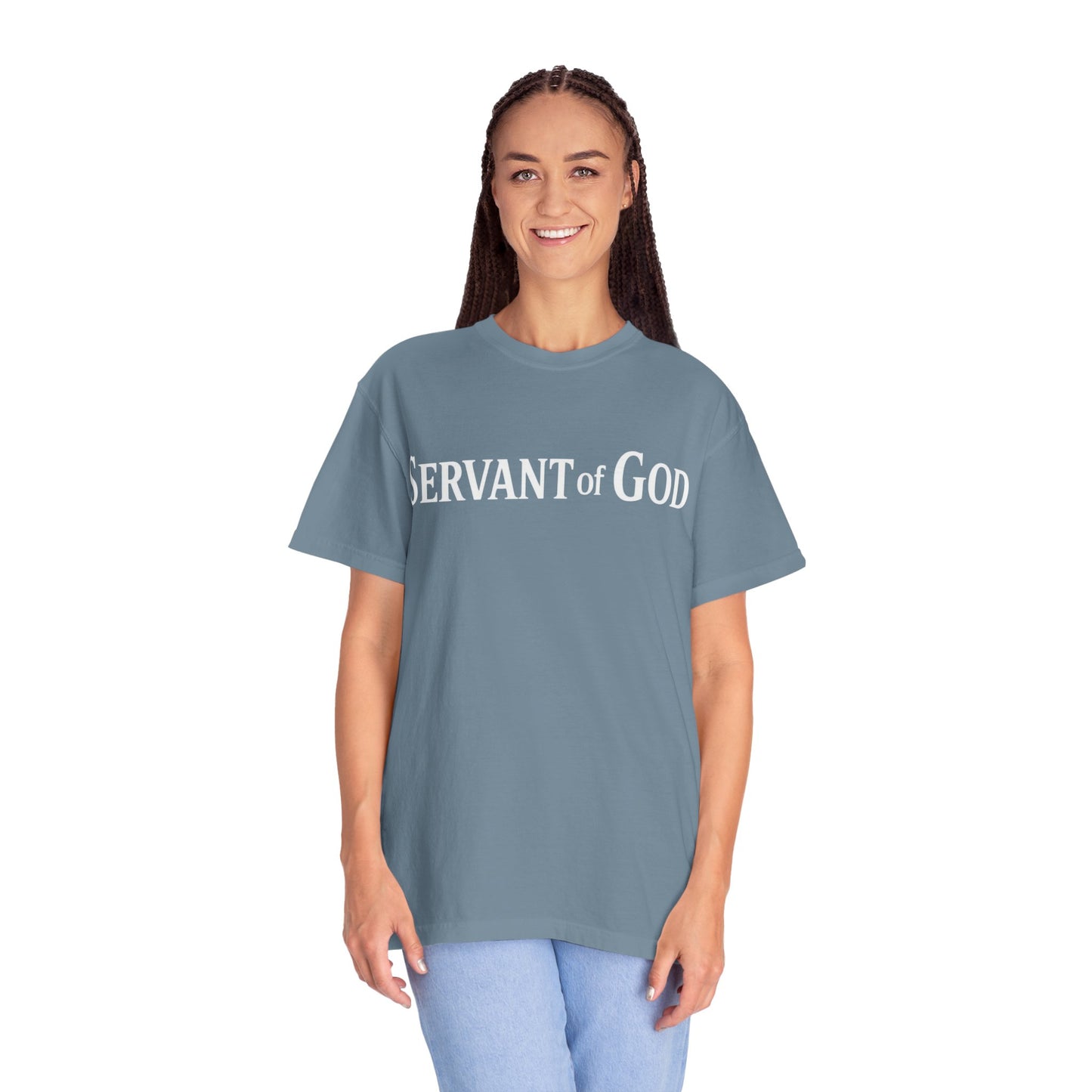 Servant of God T-Shirt — Cross & Praying Hands Faith Tee