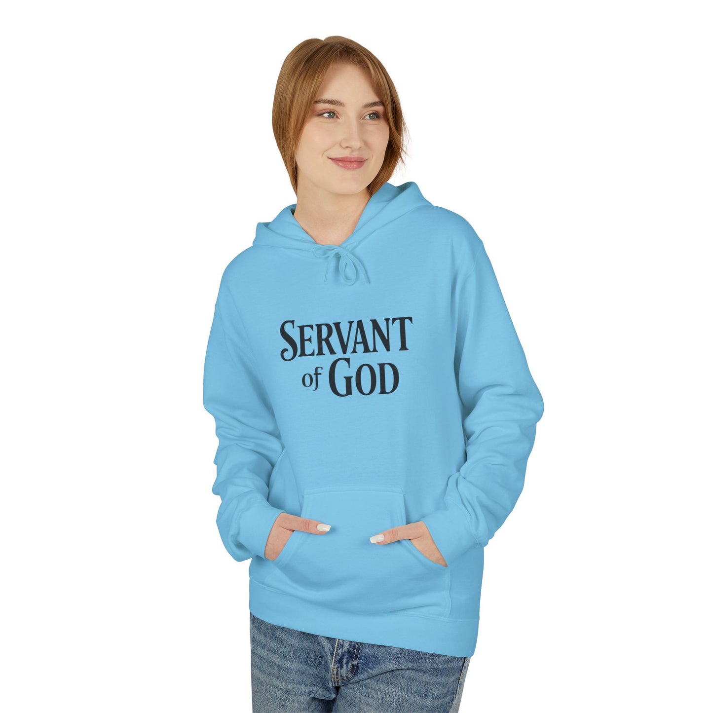 Servant of God™ Hoodie — Lord's Prayer (black text)