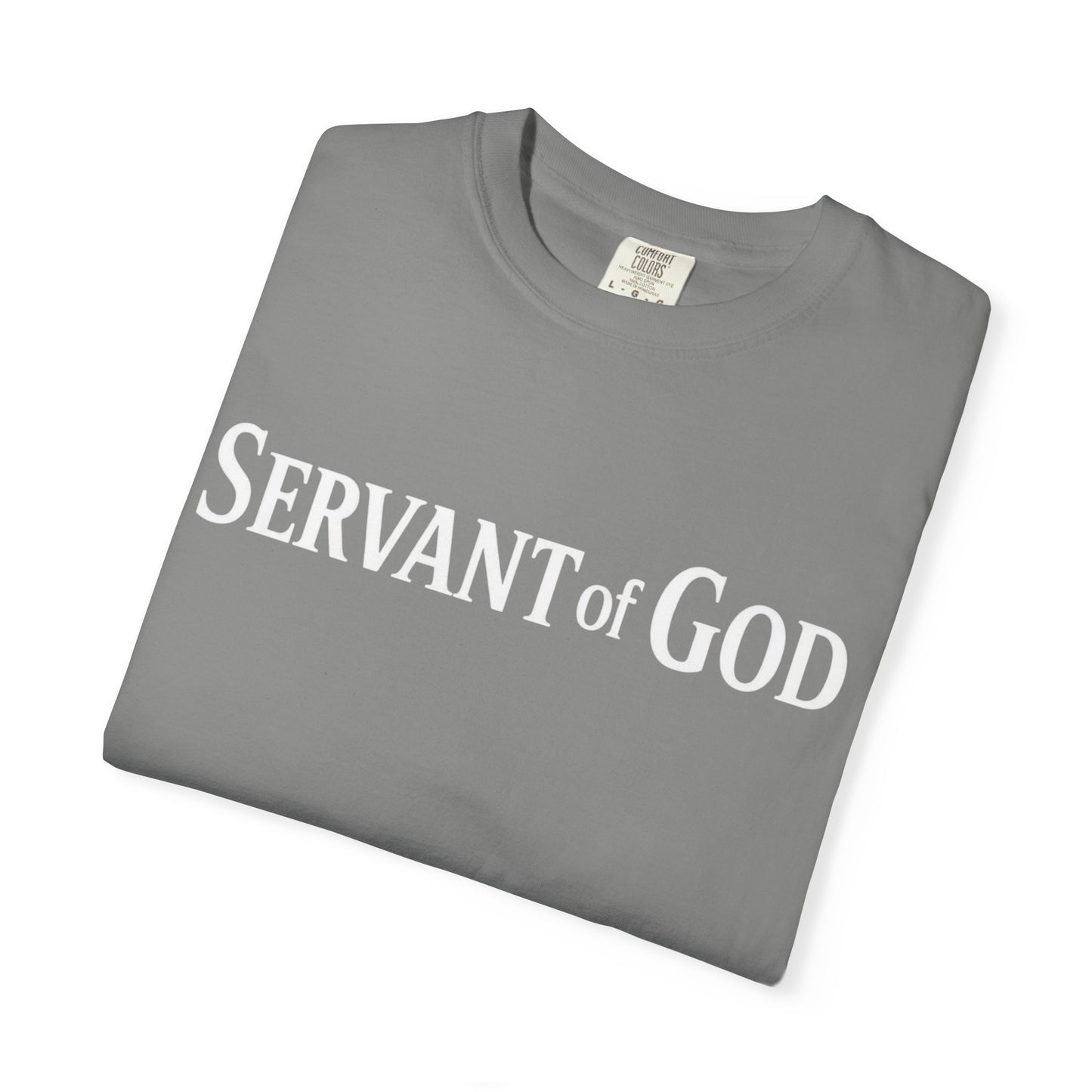 Servant of God T-Shirt — Cross & Praying Hands Faith Tee