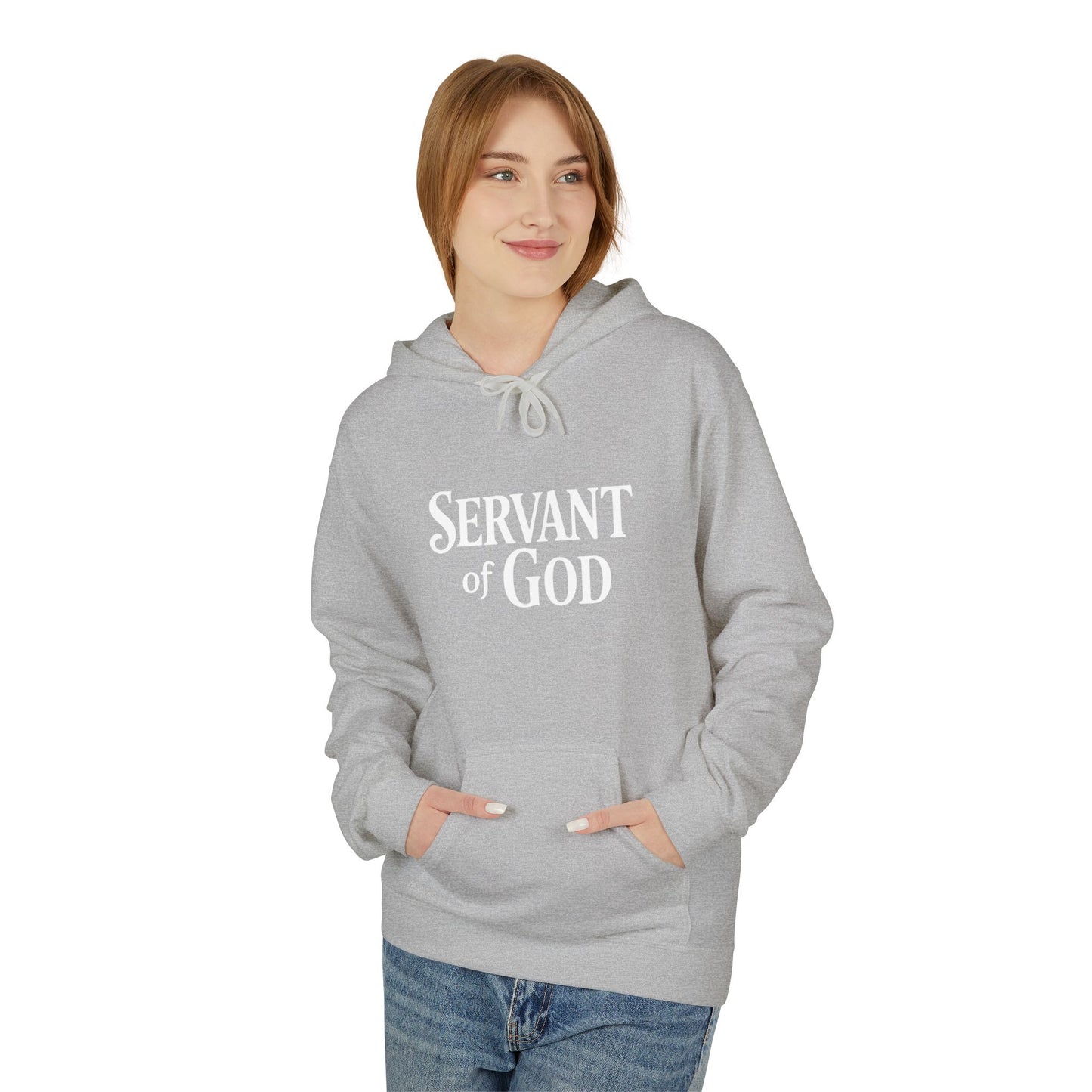 Servant of God™ Hoodie — Lord’s Prayer (white text)