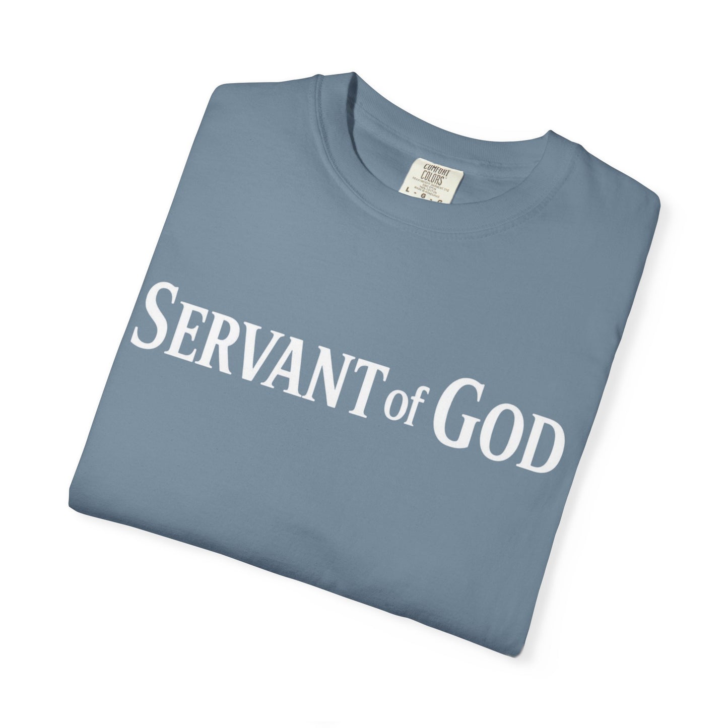Servant of God T-Shirt — Cross & Praying Hands Faith Tee