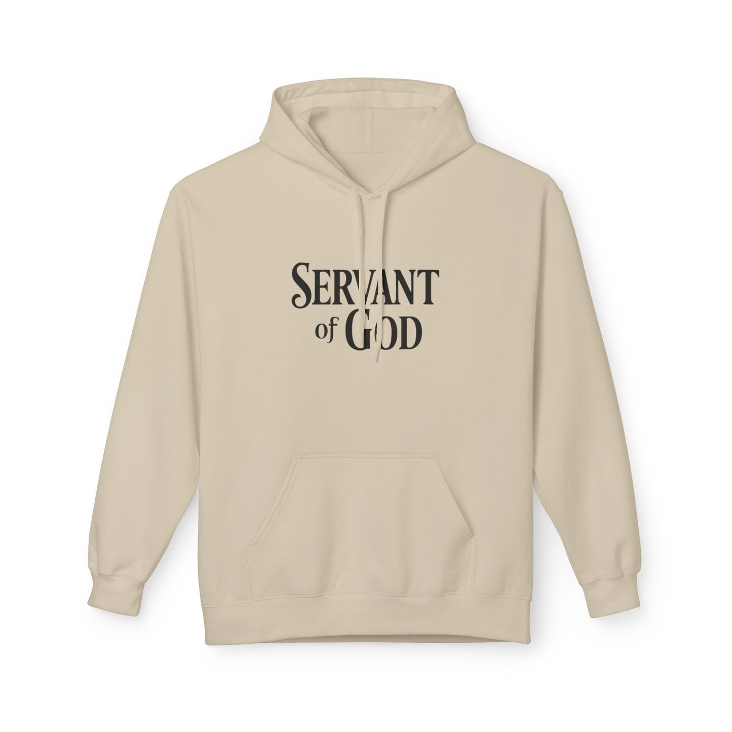 Servant of God™ Hoodie — Lord's Prayer (black text)