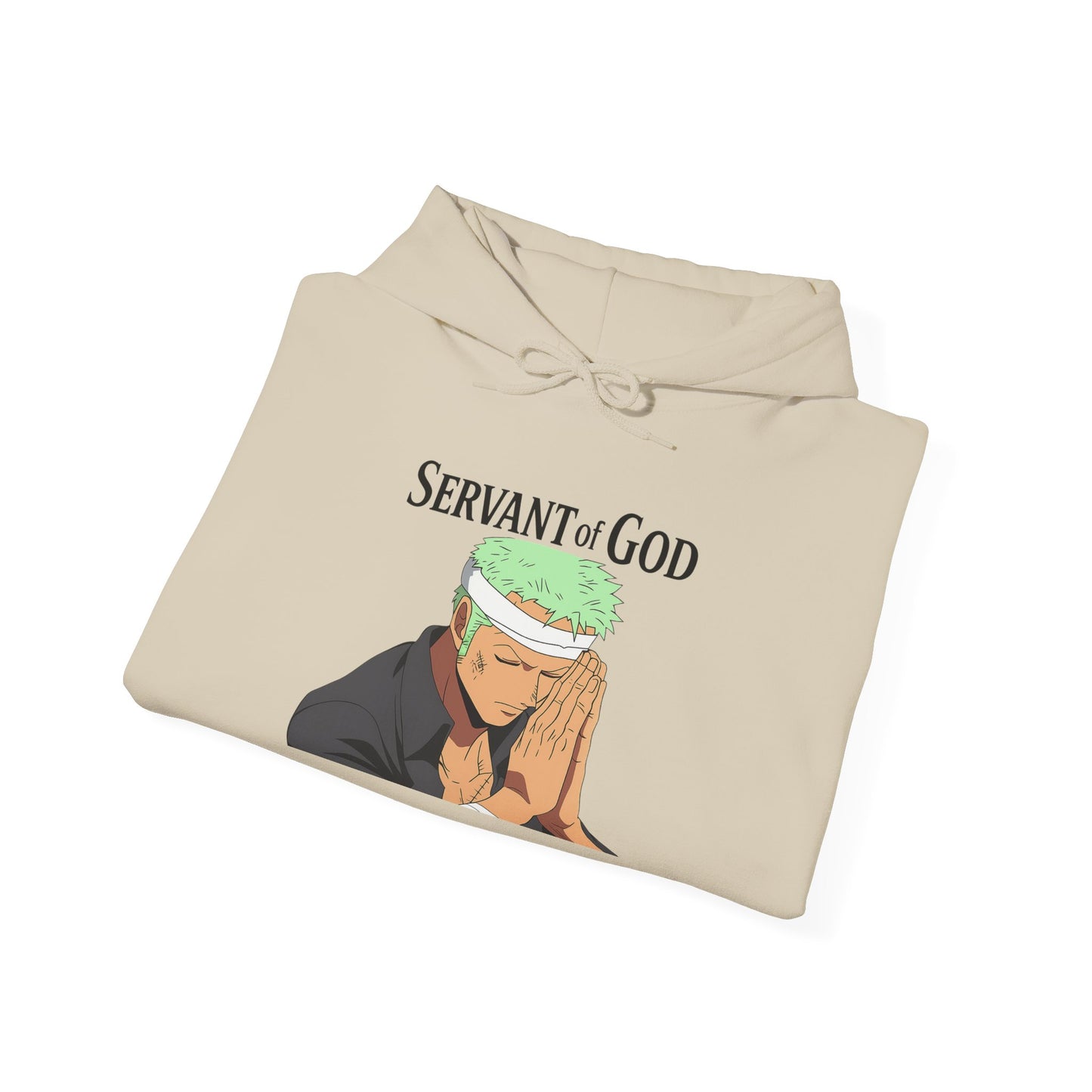 Prayer Warrior Samurai Hoodie — Servant of God Anime Faith Hoodie with The Lord’s Prayer