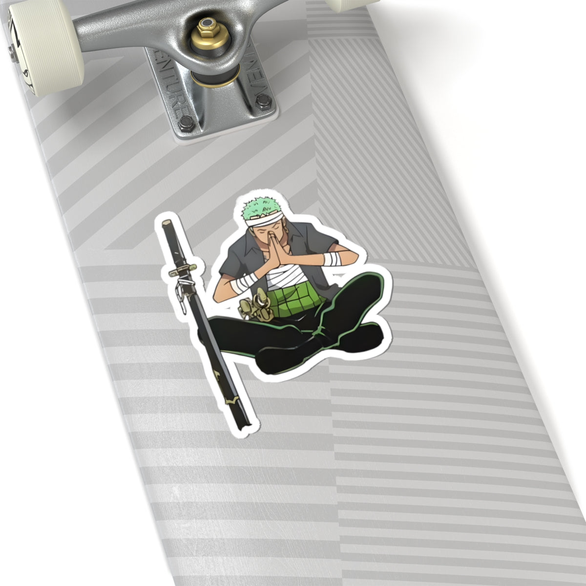 Prayer Warrior Zoro Anime Sticker -Decorative Decal