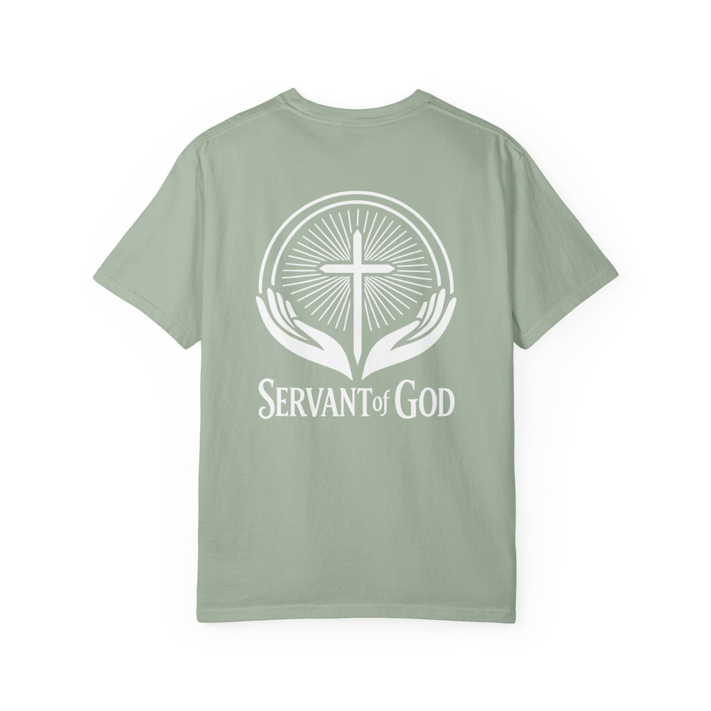Servant of God T-Shirt — Cross & Praying Hands Faith Tee