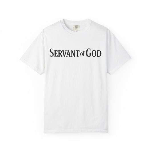 Servant of God T-Shirt — Cross & Praying Hands Faith Tee
