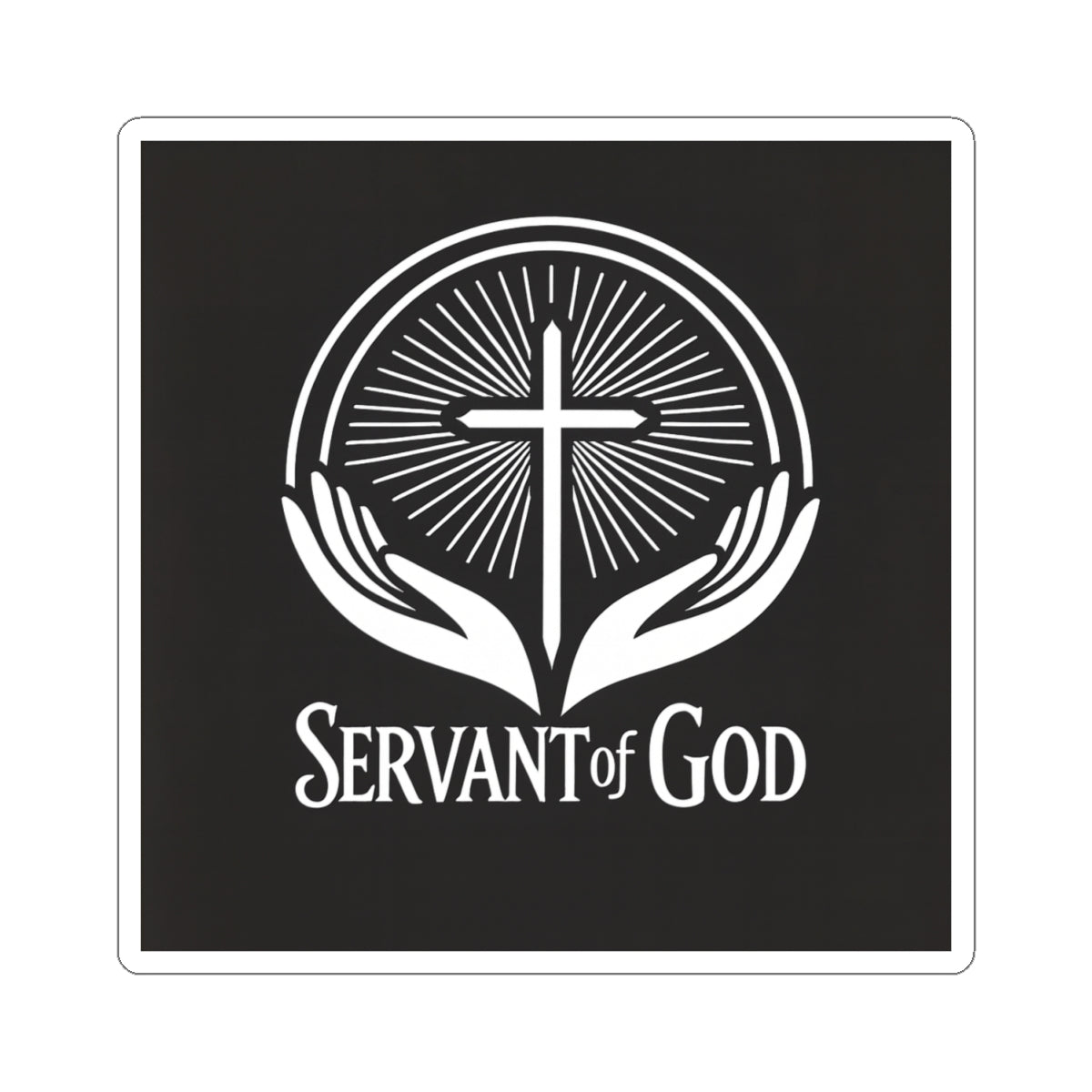 Servant of God Kiss-Cut Stickers |