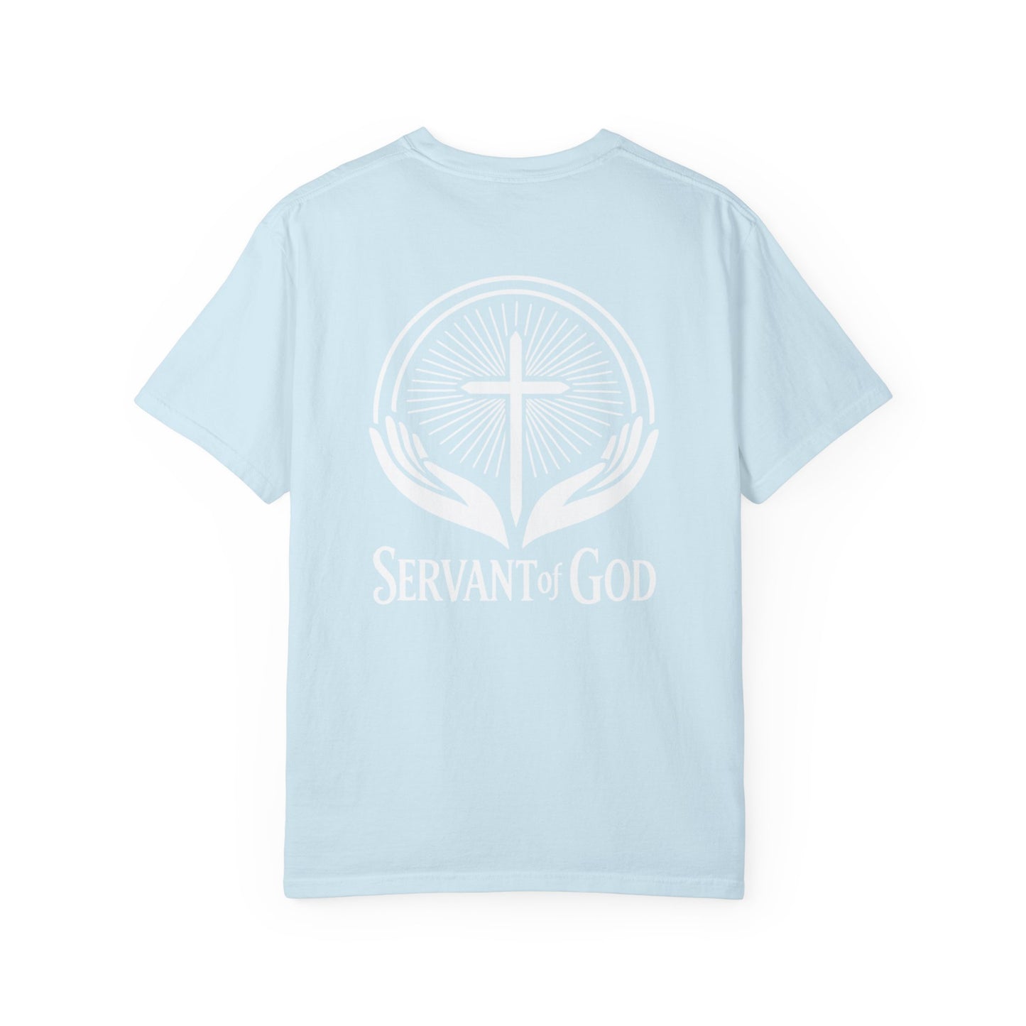 Servant of God T-Shirt — Cross & Praying Hands Faith Tee