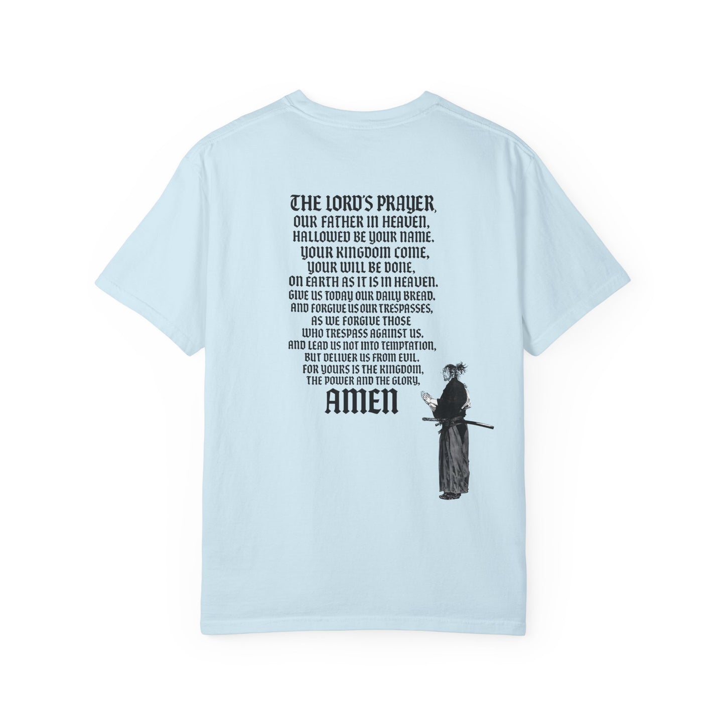 Musashi Prayer Warrior T-Shirt — "Lord’s Prayer" Graphic