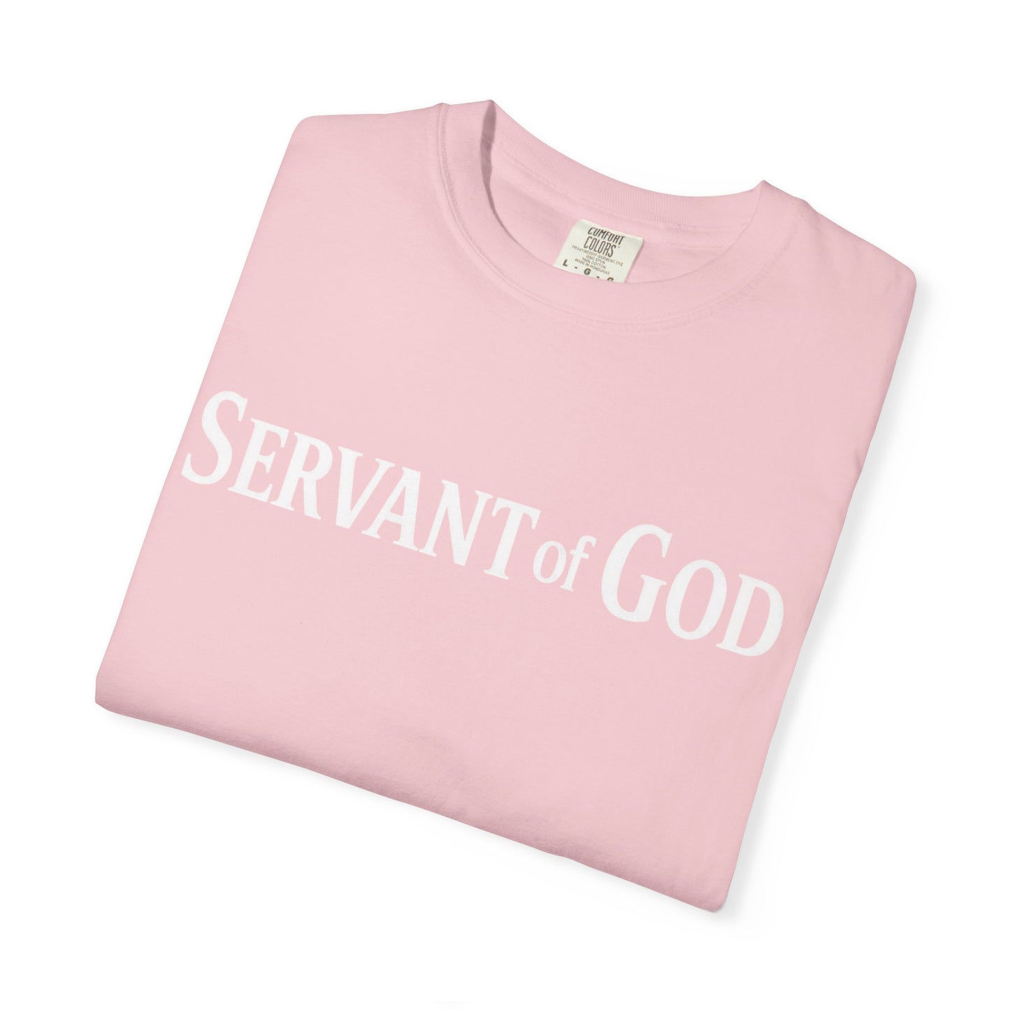 Servant of God T-Shirt — Cross & Praying Hands Faith Tee