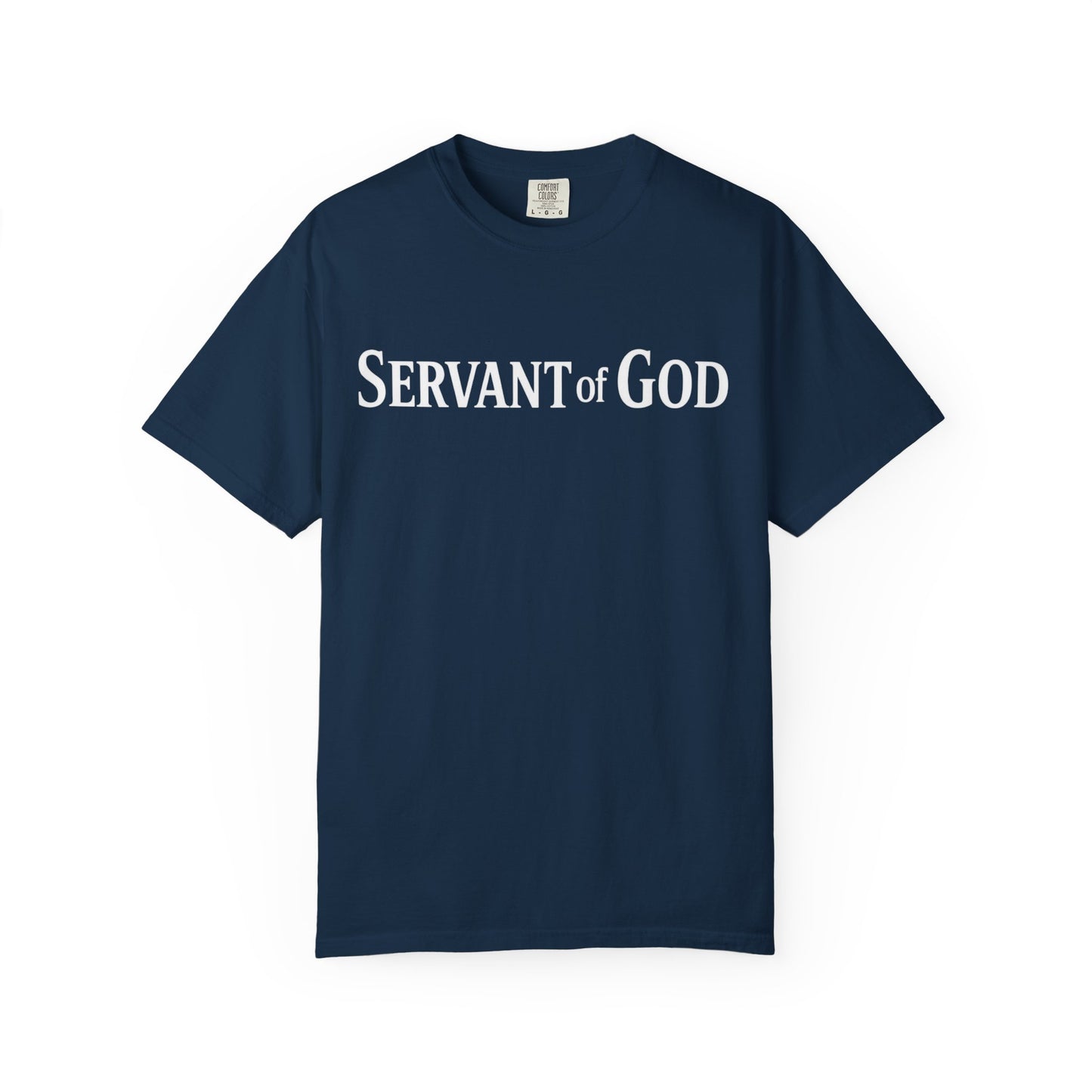 Servant of God T-Shirt — Cross & Praying Hands Faith Tee
