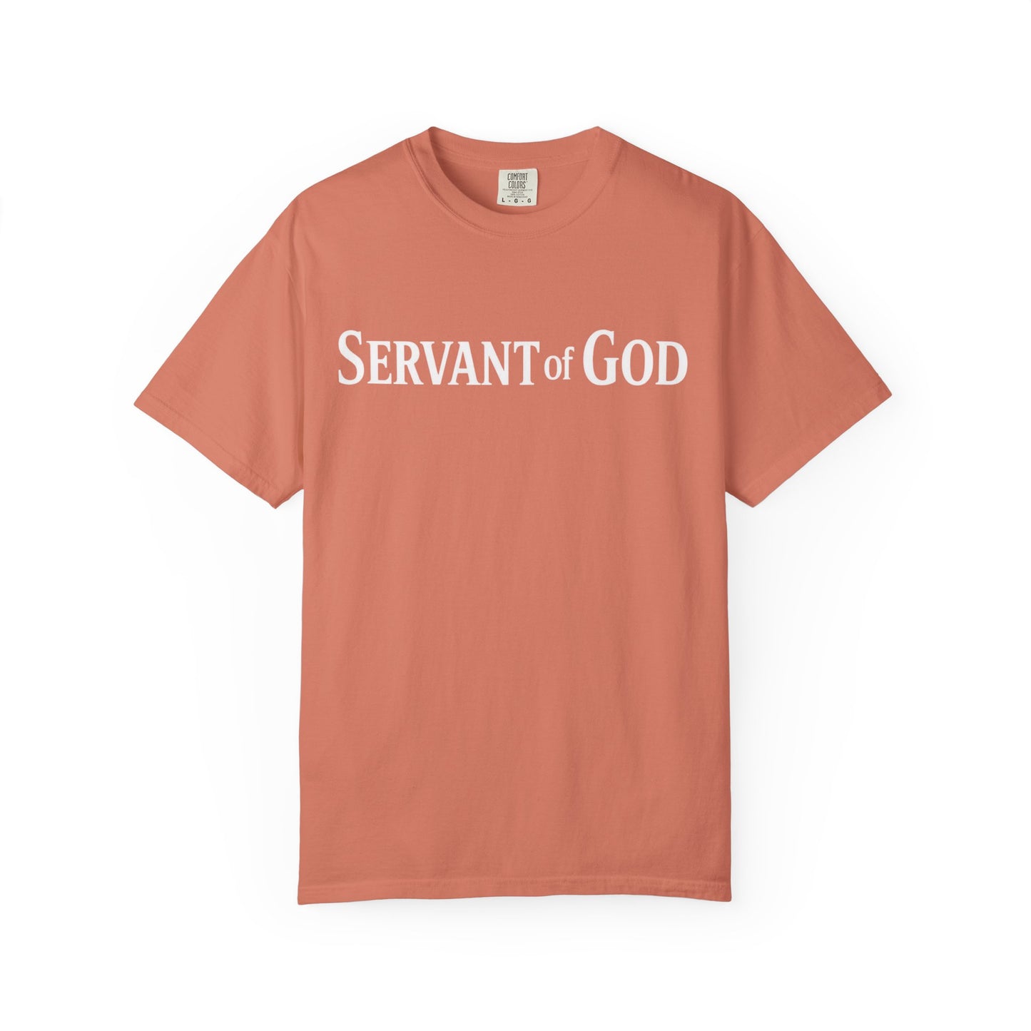 Servant of God T-Shirt — Cross & Praying Hands Faith Tee