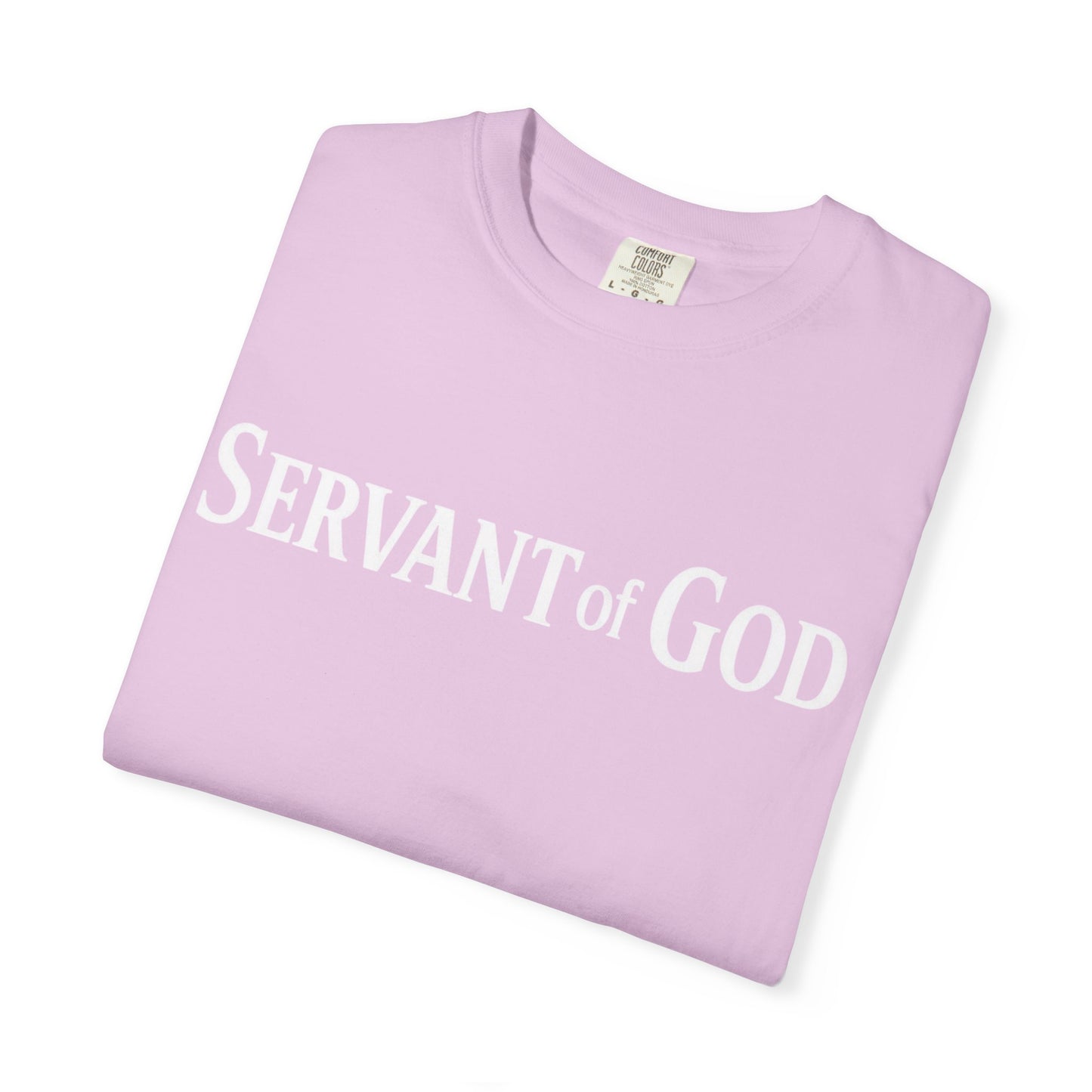 Servant of God T-Shirt — Cross & Praying Hands Faith Tee
