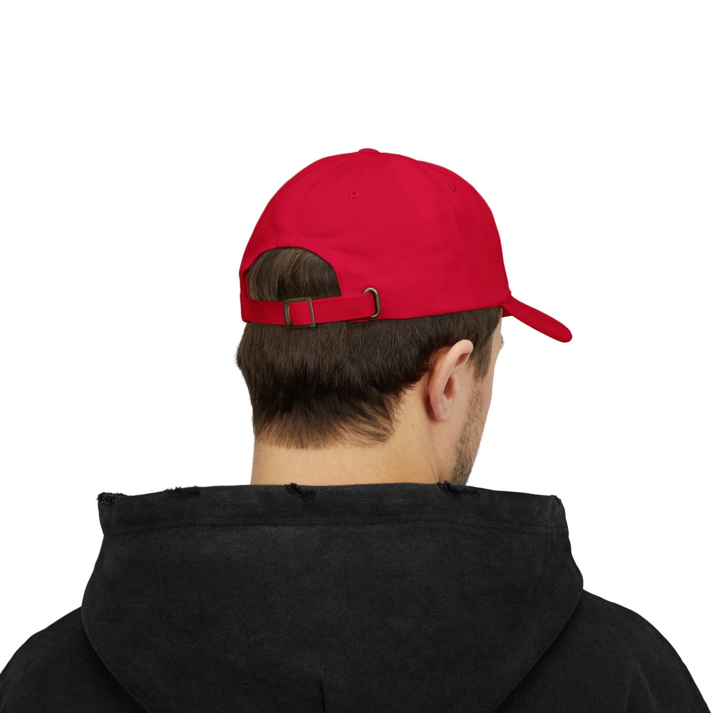 Servant of God™ Dad Cap — Minimalist Christian Embroidered Hat (white text)