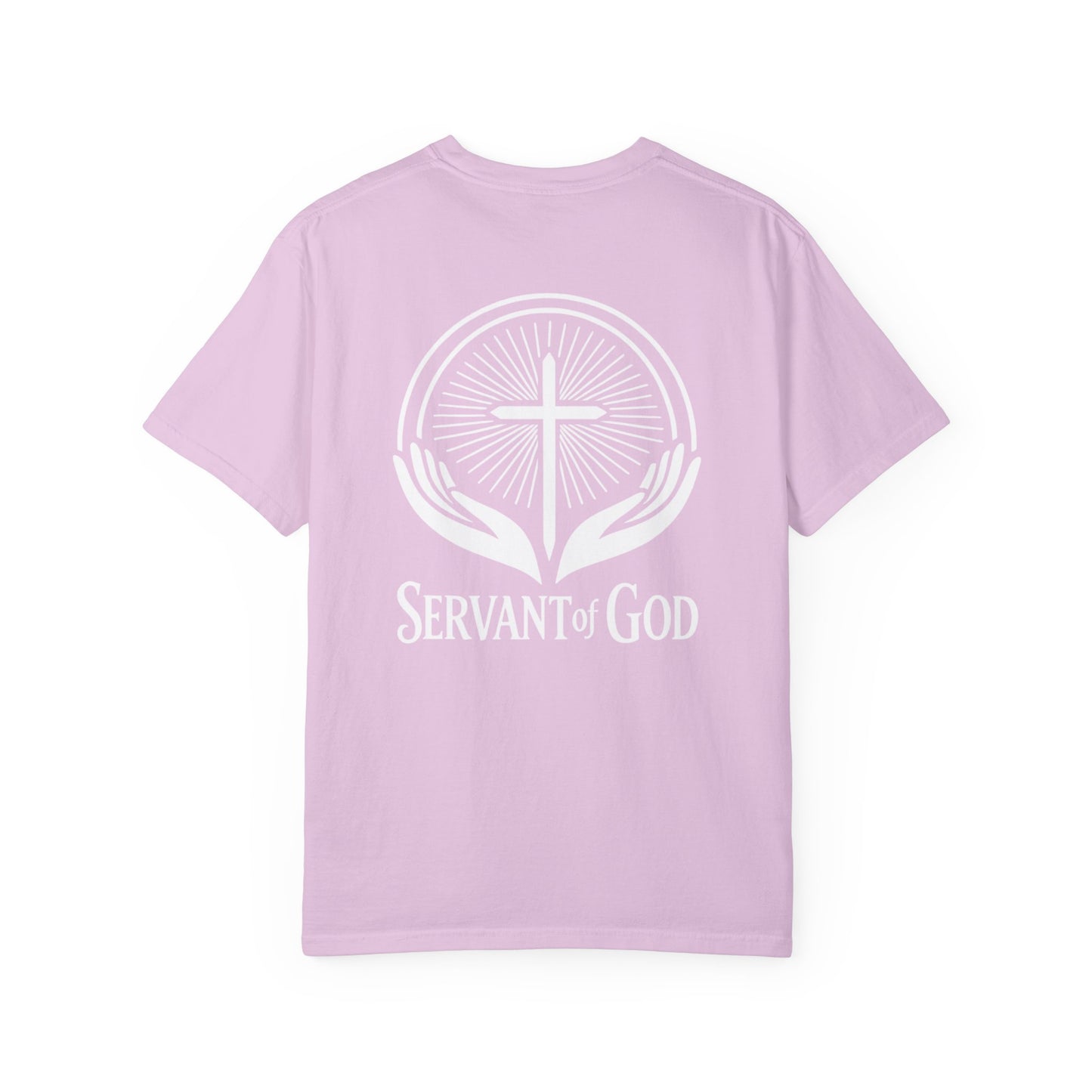 Servant of God T-Shirt — Cross & Praying Hands Faith Tee