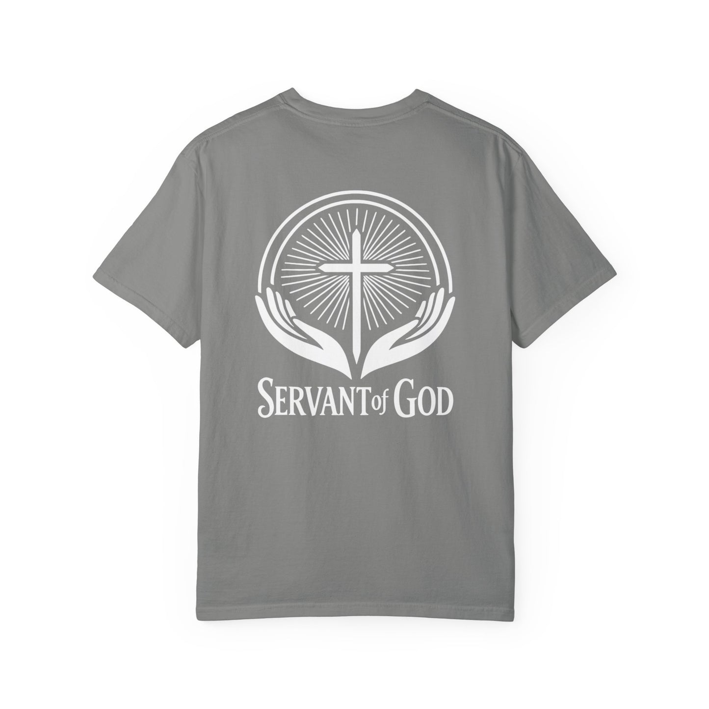 Servant of God T-Shirt — Cross & Praying Hands Faith Tee