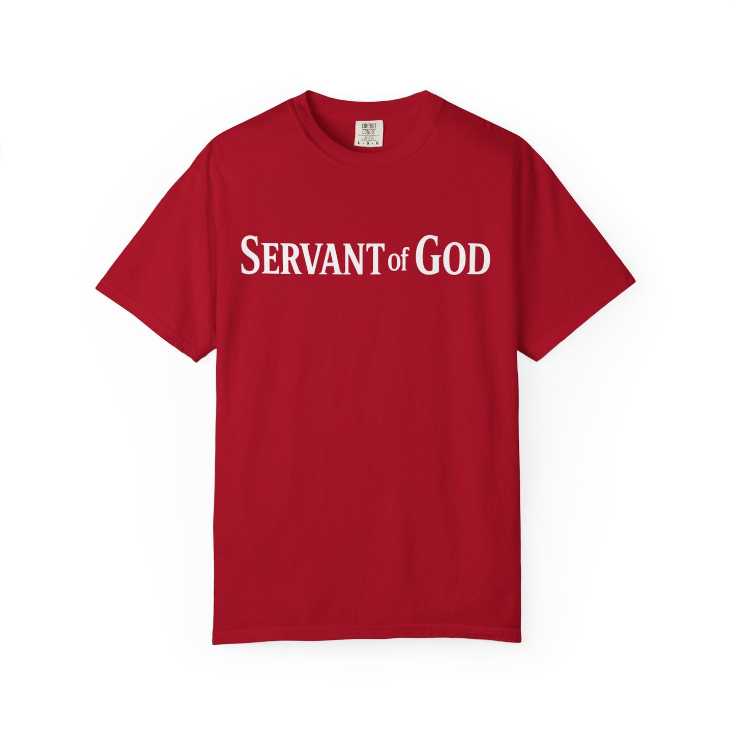 Servant of God T-Shirt — Cross & Praying Hands Faith Tee