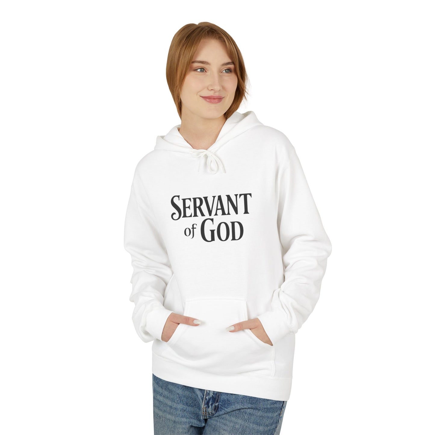 Servant of God™ Hoodie — Lord's Prayer (black text)
